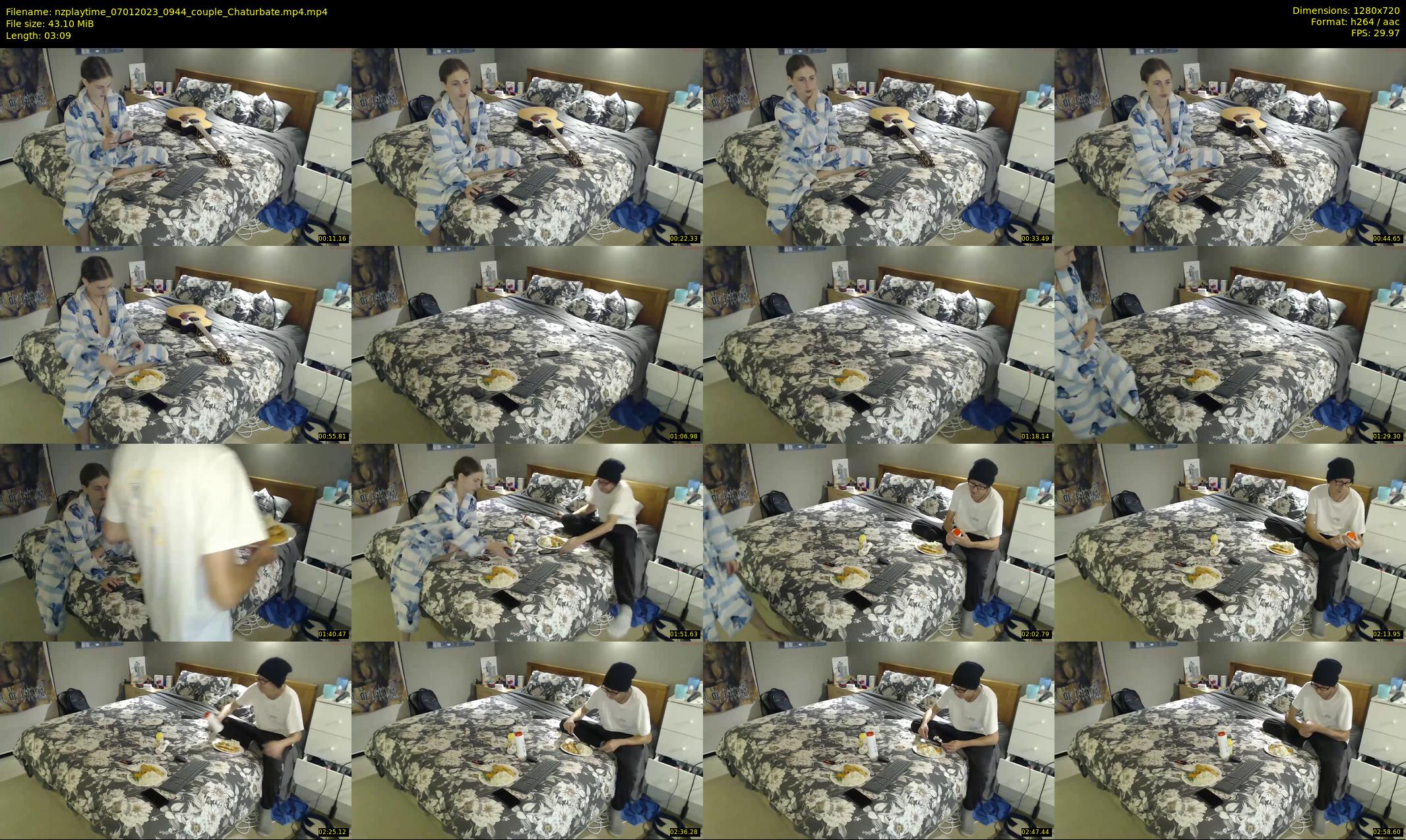 nzplaytime — 4 minute Chaturbate couple cam show recording, 720p, Jan 7, 2023