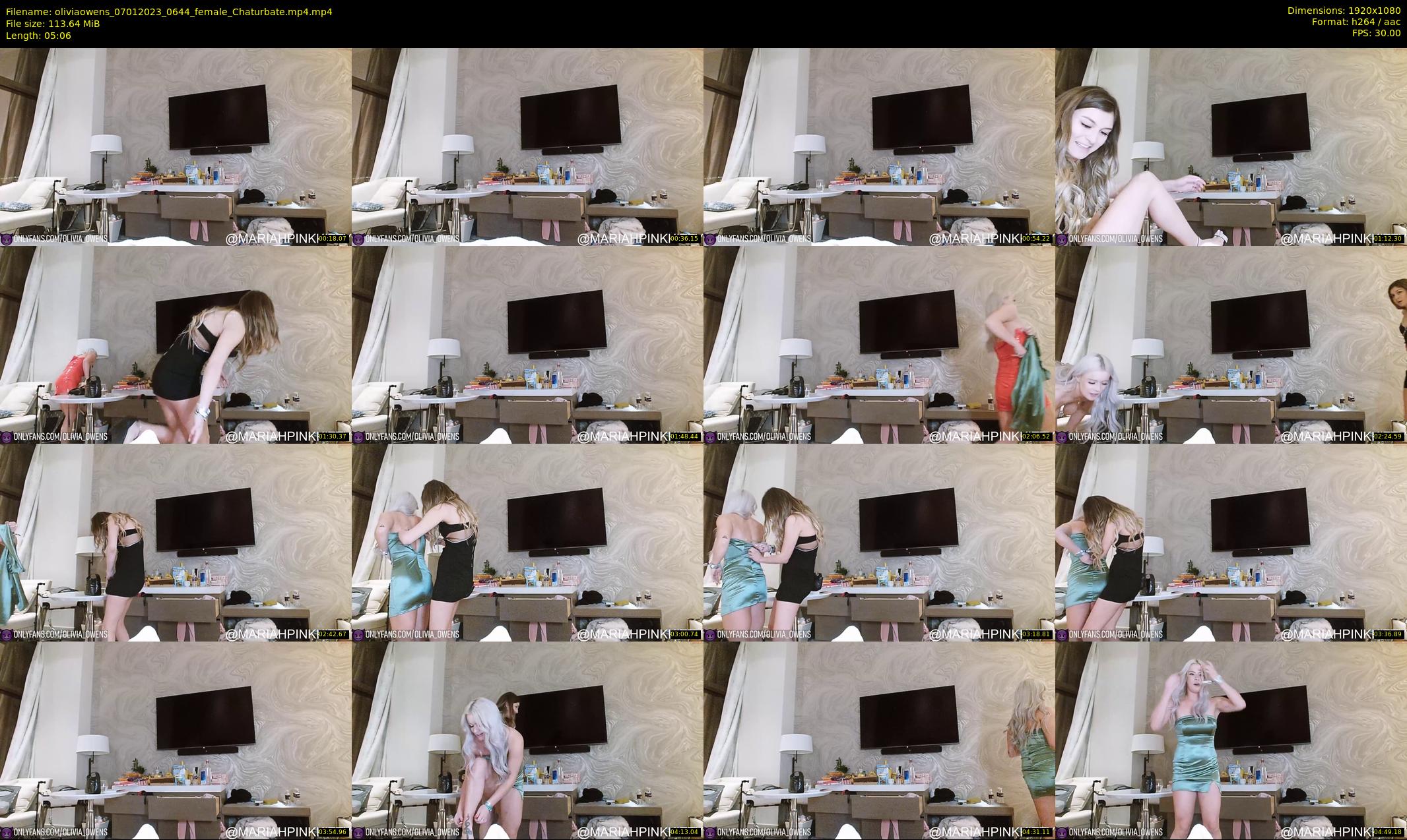 oliviaowens — 6 minute Chaturbate female cam show recording, 1080p, Jan 7, 2023