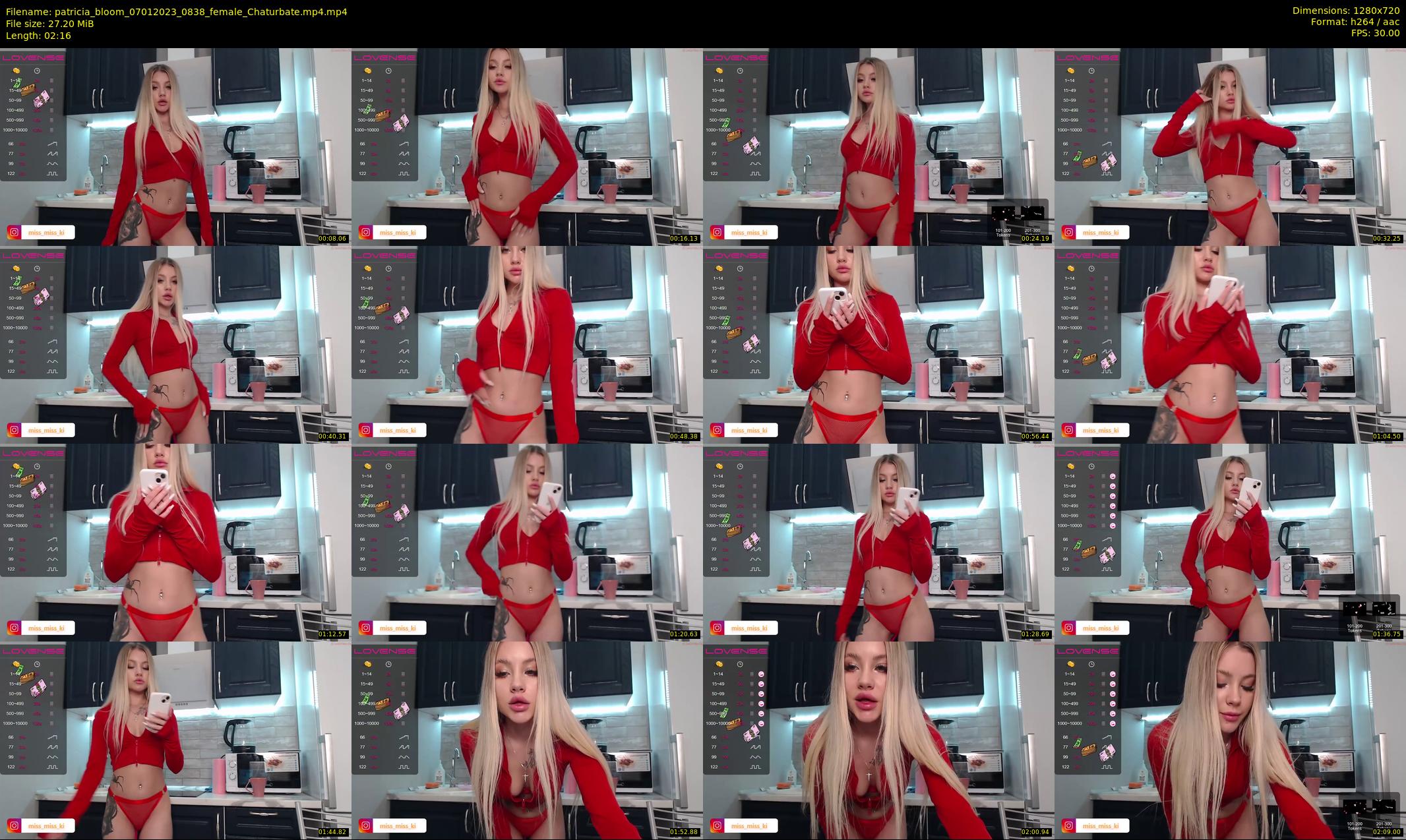 patricia_bloom — 3 minute Chaturbate female cam show recording, 720p, Jan 7, 2023