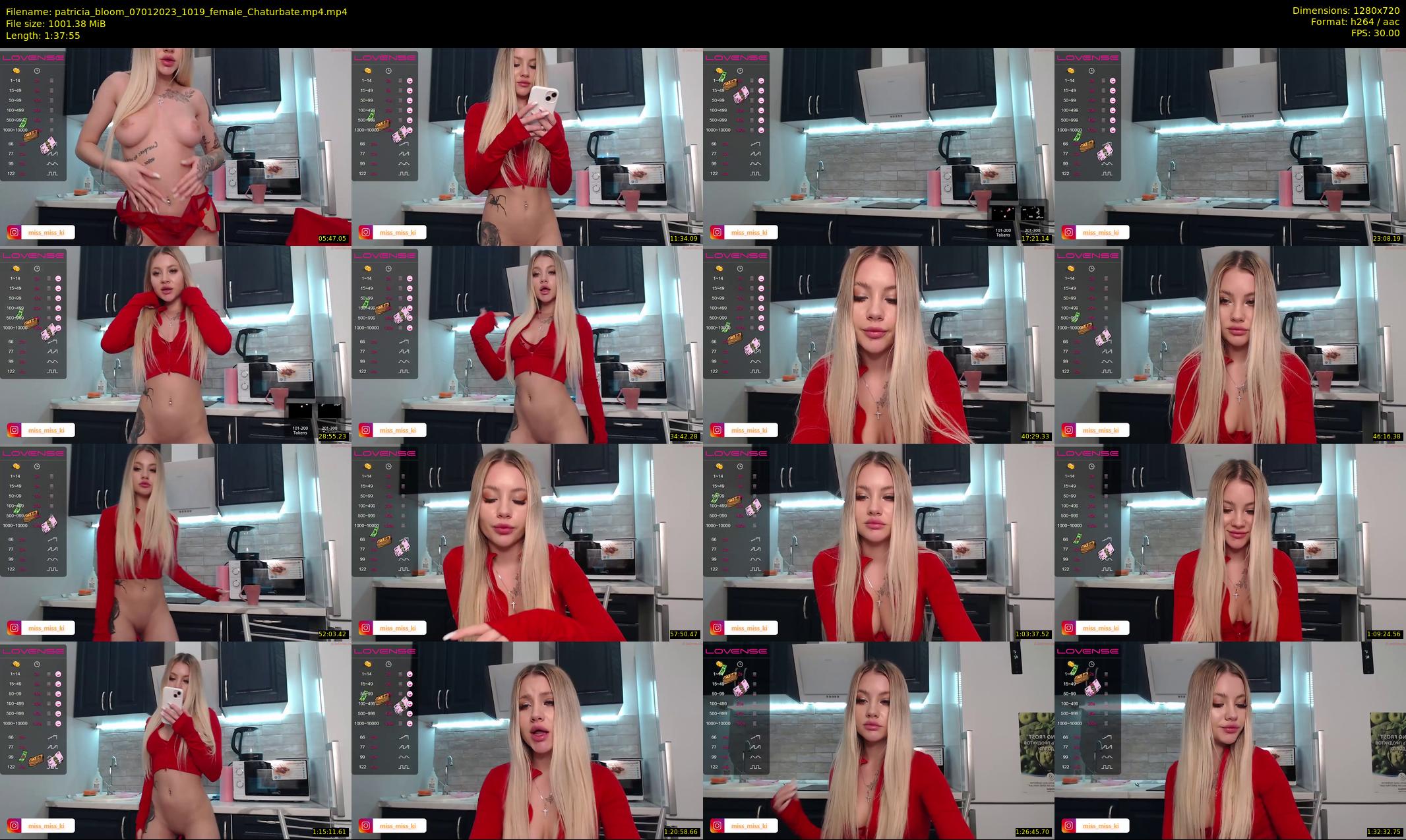 patricia_bloom — 98 minute Chaturbate female cam show recording, 720p, Jan 7, 2023