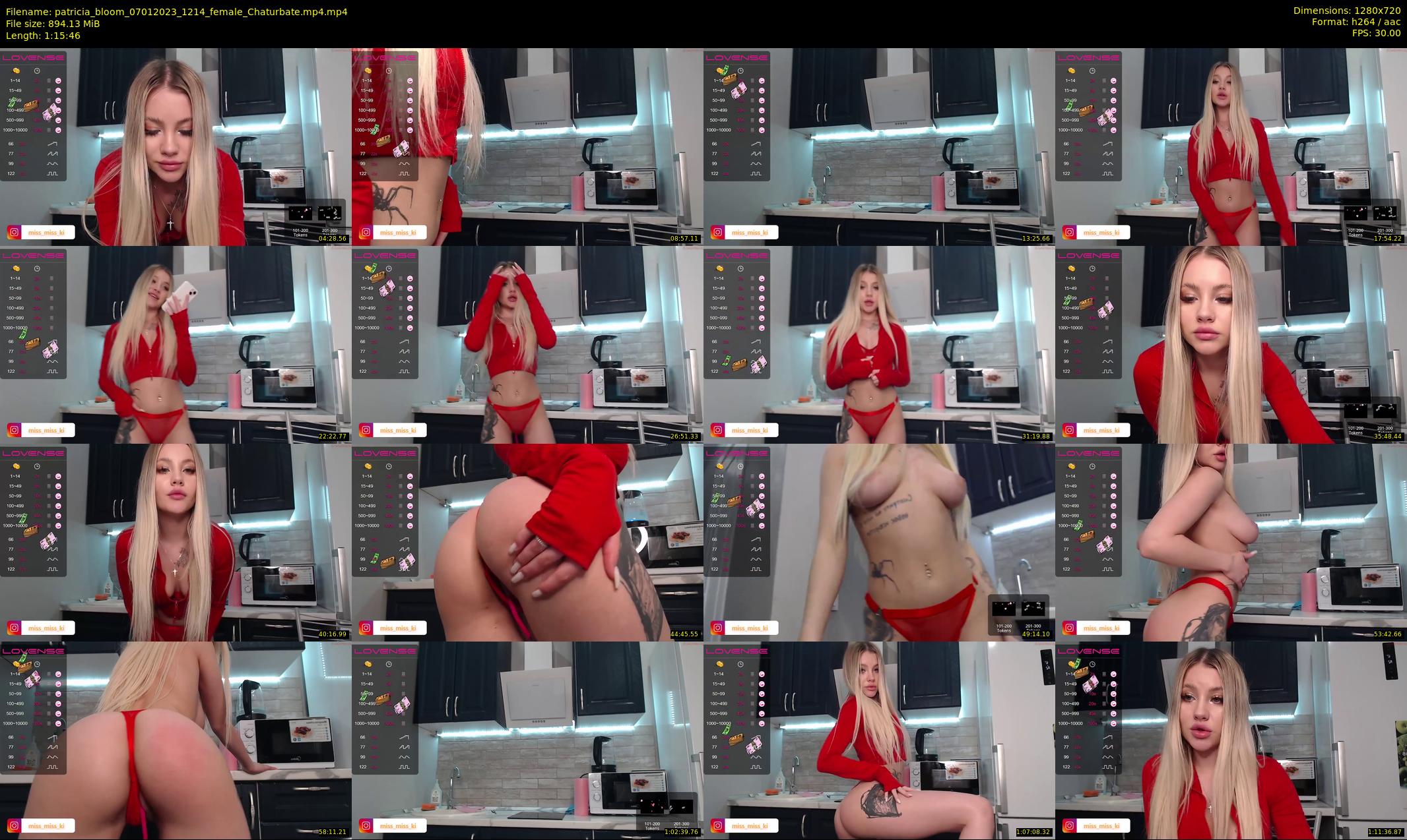 patricia_bloom — 76 minute Chaturbate female cam show recording, 720p, Jan 7, 2023