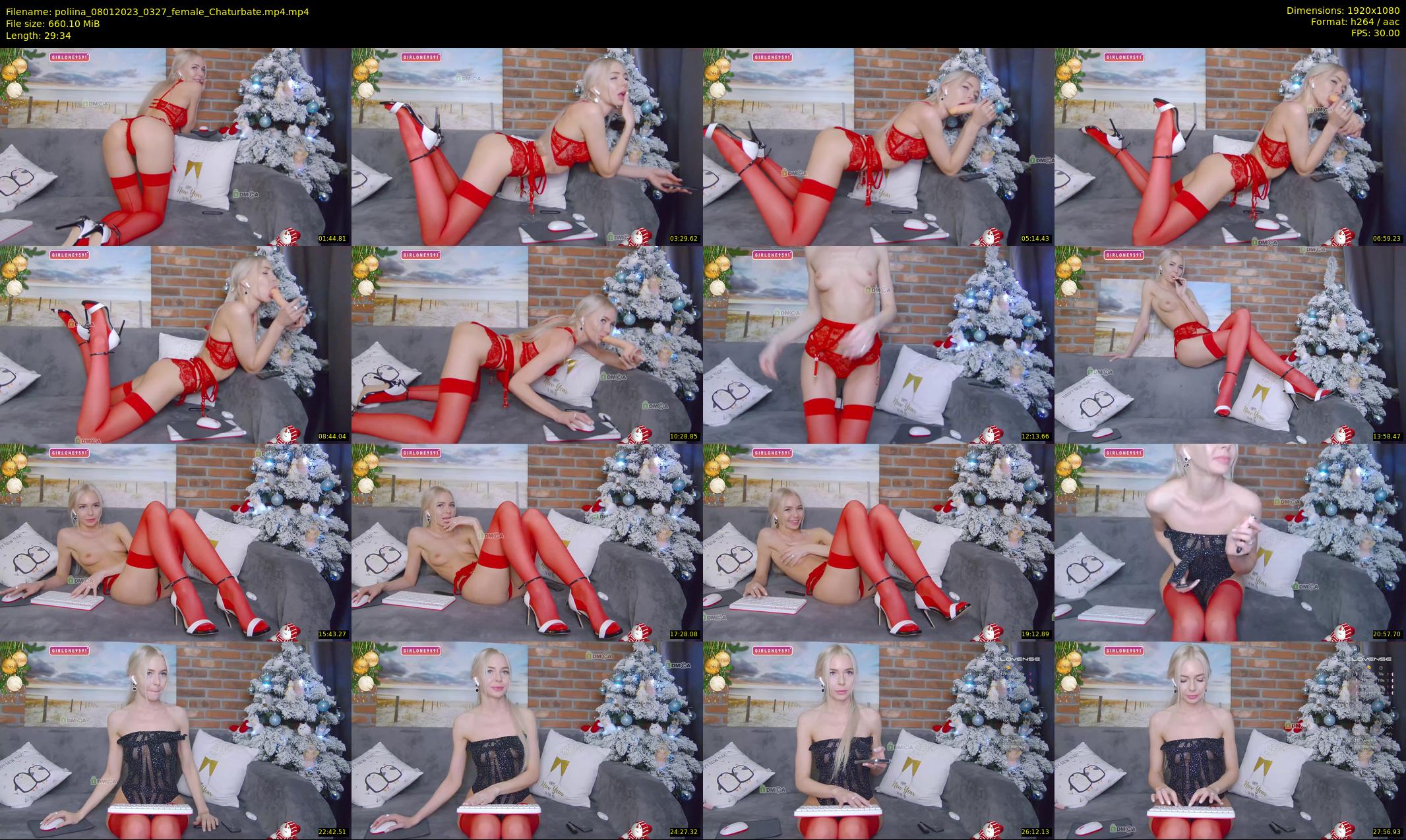 poliina — 30 minute Chaturbate female cam show recording, 1080p, Jan 8, 2023