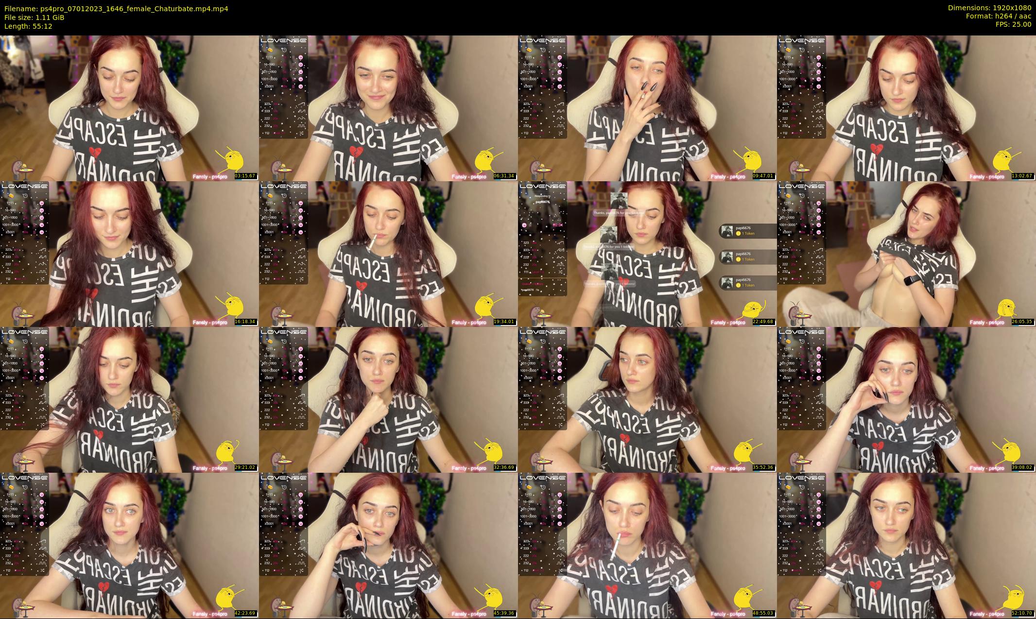 ps4pro — 56 minute Chaturbate female cam show recording, 1080p, Jan 7, 2023