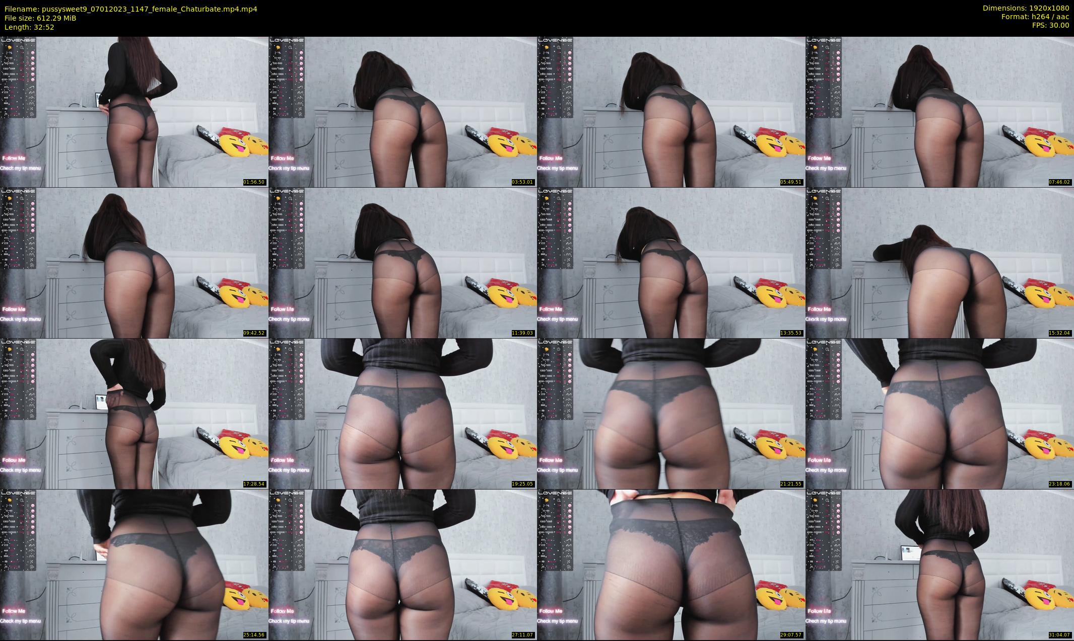 pussysweet9 — 33 minute Chaturbate female cam show recording, 1080p, Jan 7, 2023