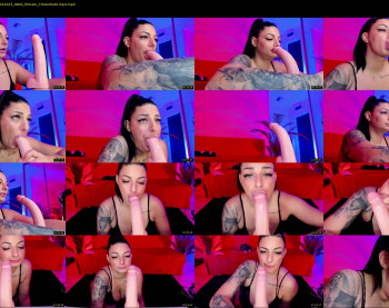 queen_of_deepthroat — 54 minute Chaturbate female cam show recording, 1080p, Jan 7, 2023