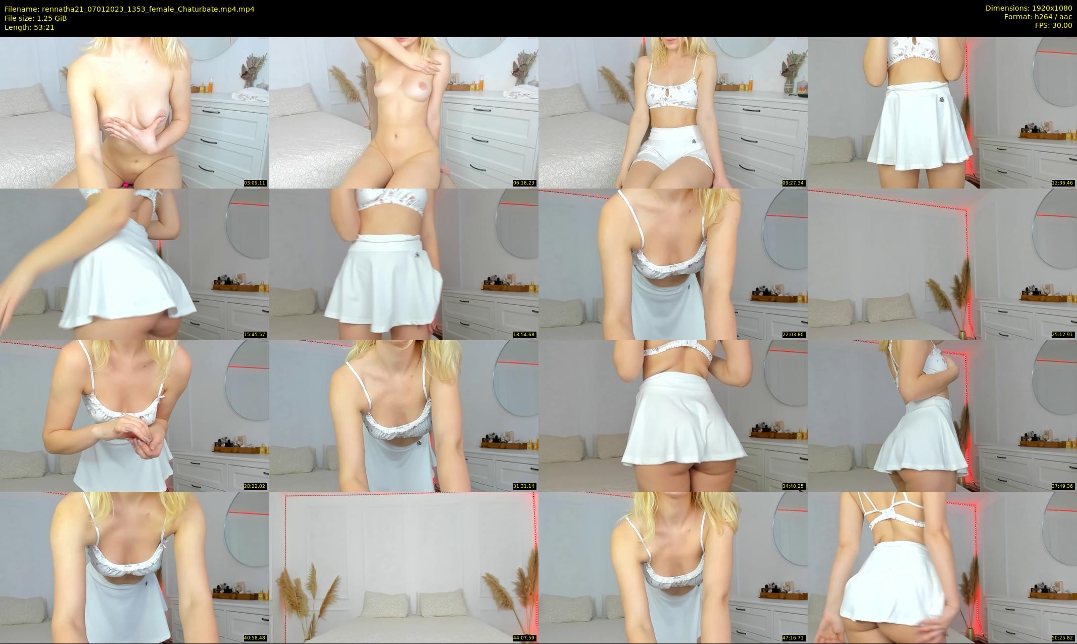 rennatha21 — 54 minute Chaturbate female cam show recording, 1080p, Jan 7, 2023