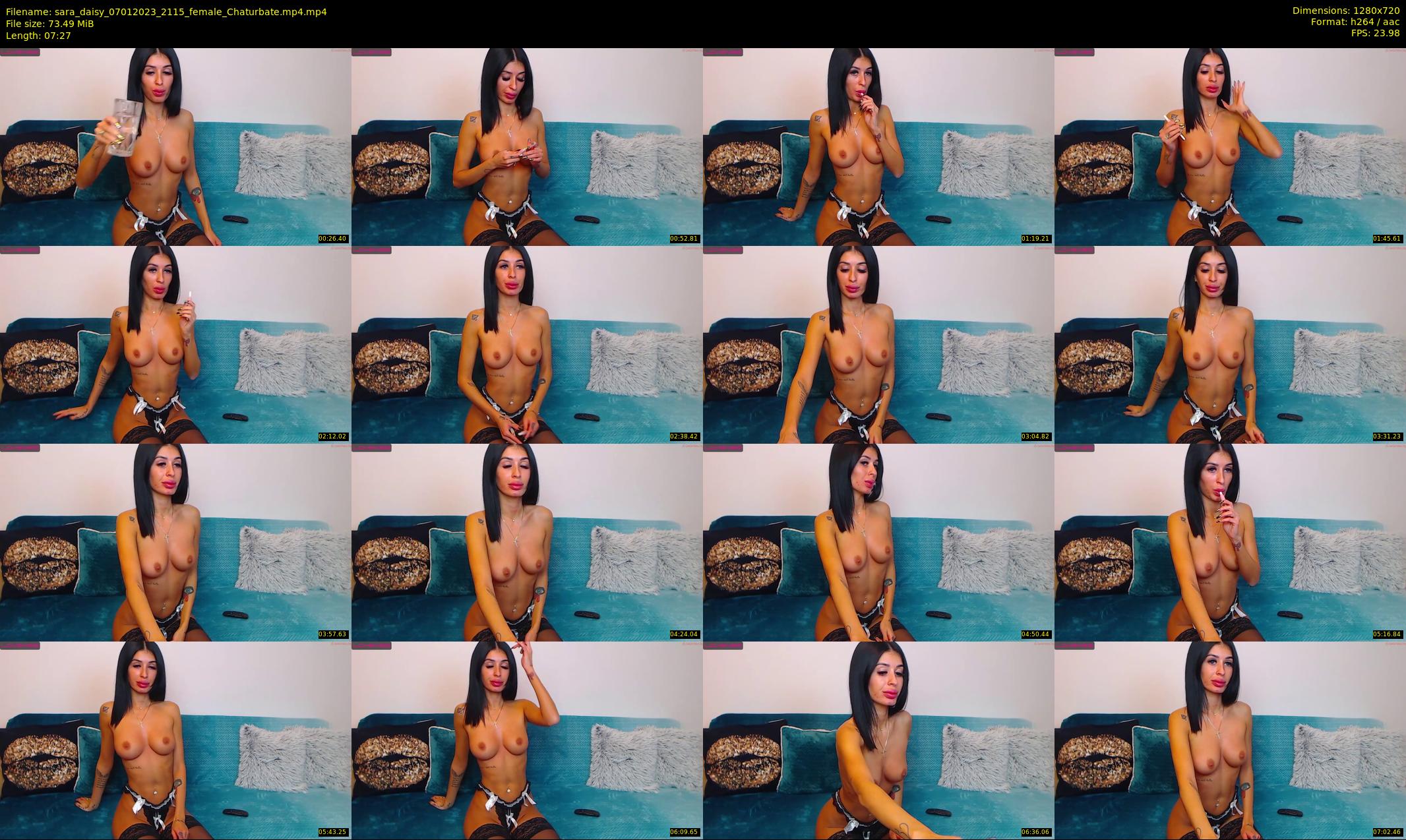 sara_daisy — 8 minute Chaturbate female cam show recording, 720p, Jan 7, 2023