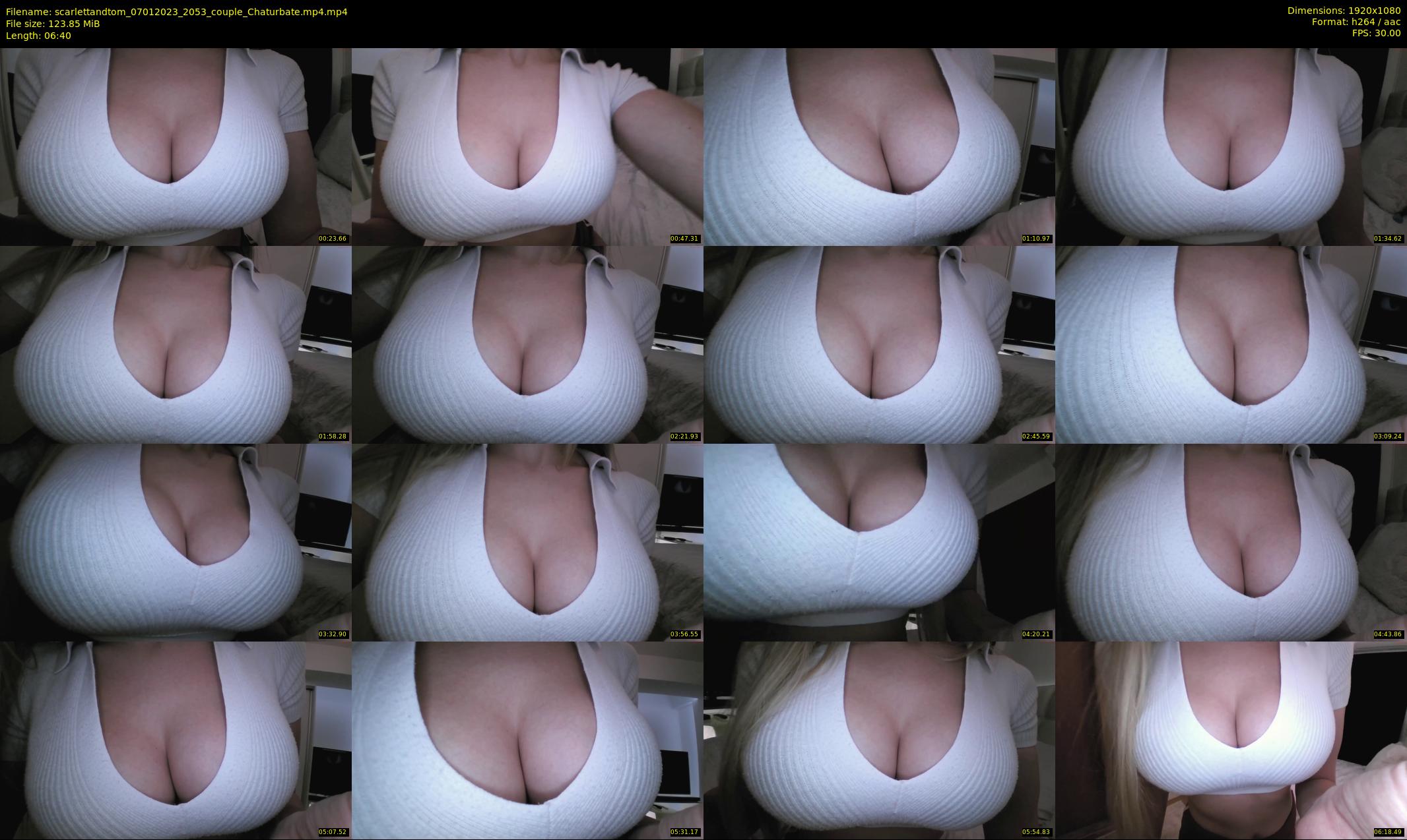 scarlettandtom — 7 minute Chaturbate couple cam show recording, 1080p, Jan 7, 2023