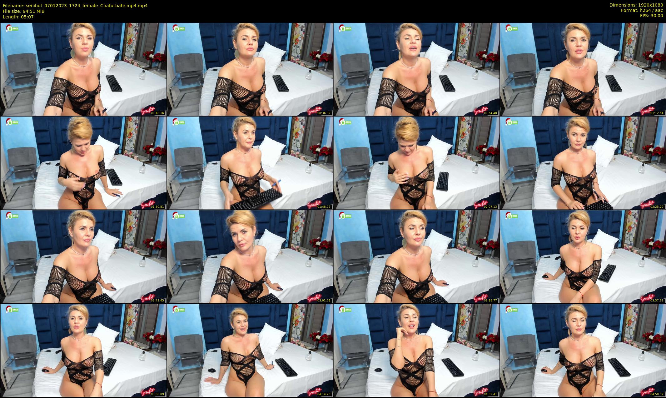 senihot — 6 minute Chaturbate female cam show recording, 1080p, Jan 7, 2023