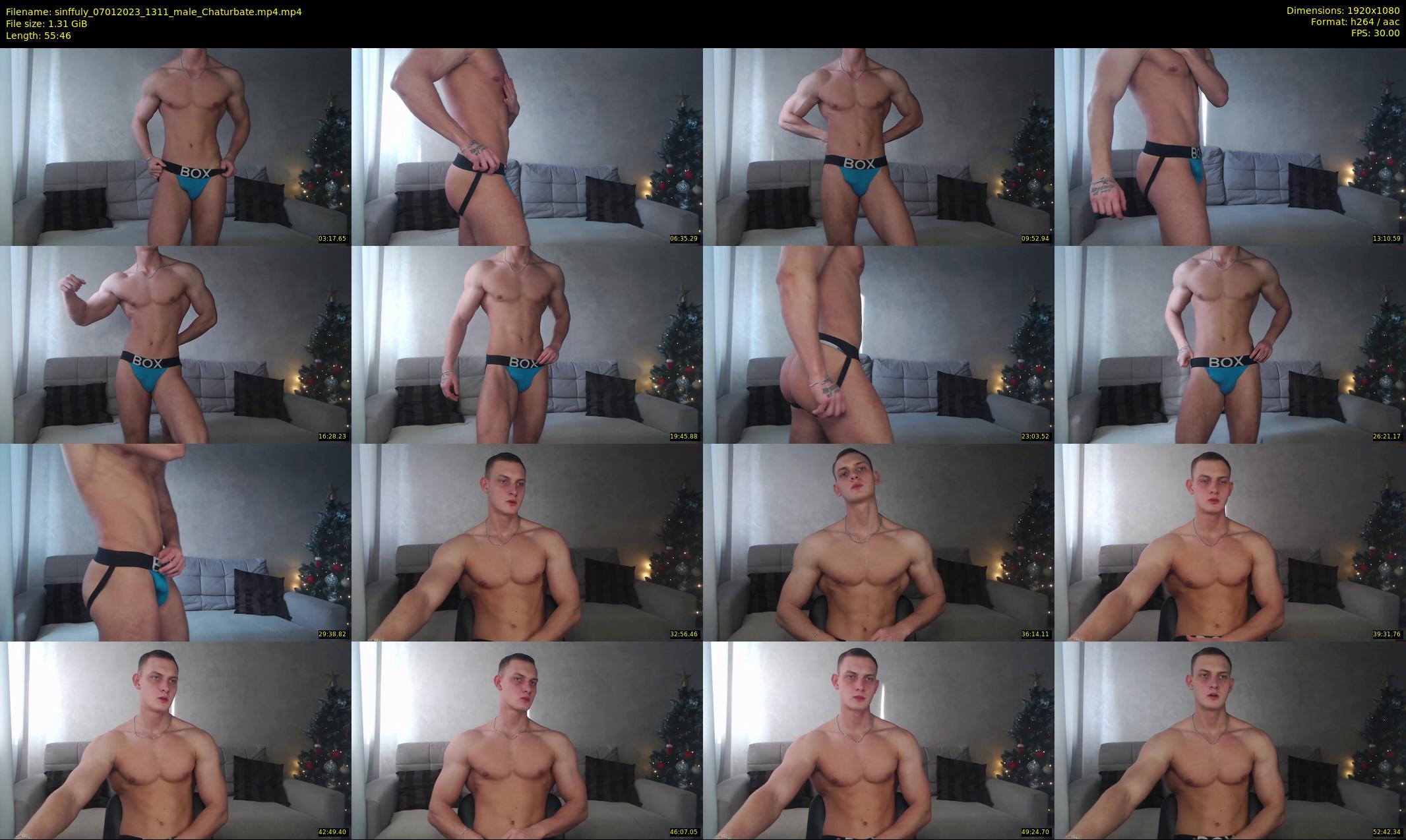 sinffuly — 56 minute Chaturbate male cam show recording, 1080p, Jan 7, 2023