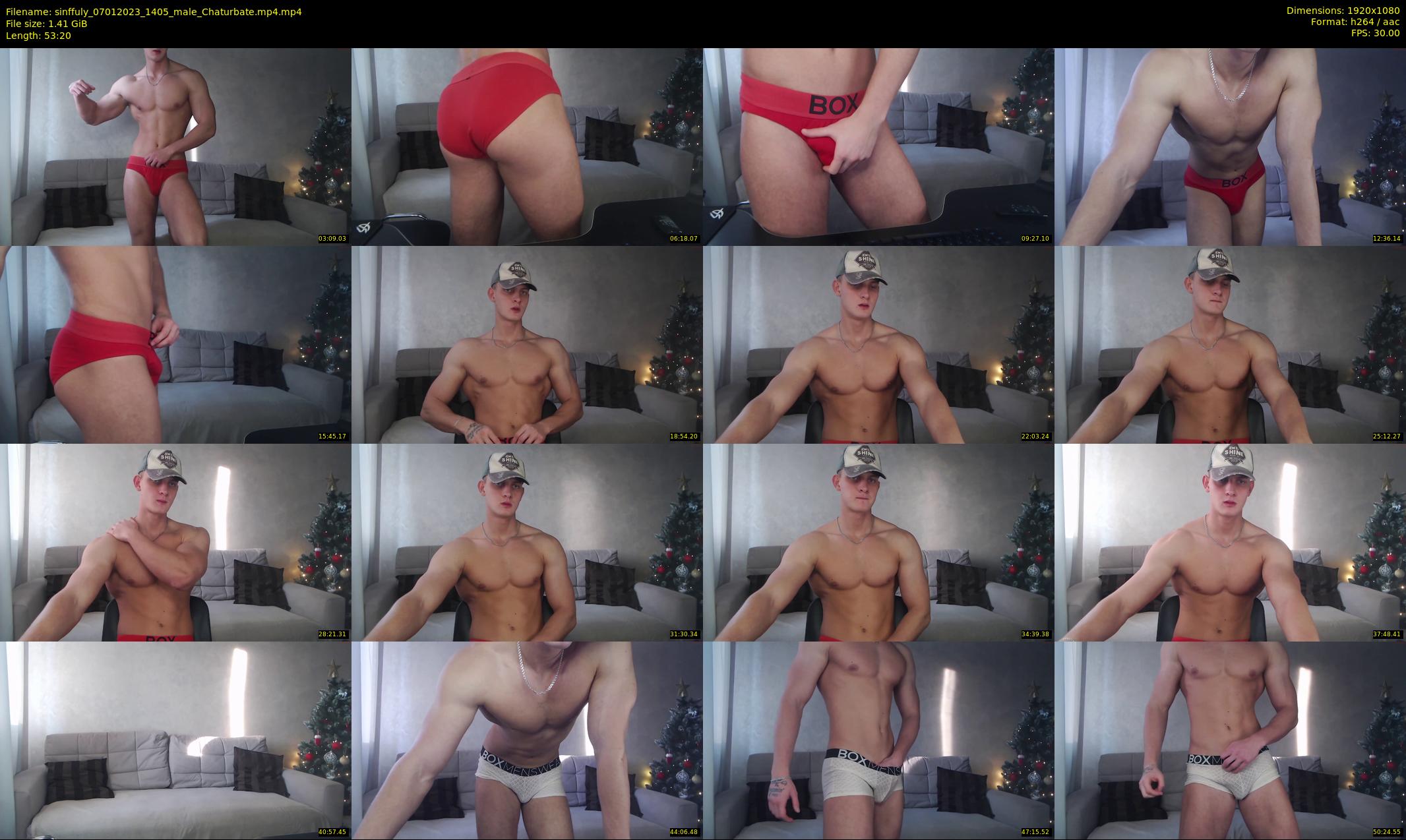 sinffuly — 54 minute Chaturbate male cam show recording, 1080p, Jan 7, 2023