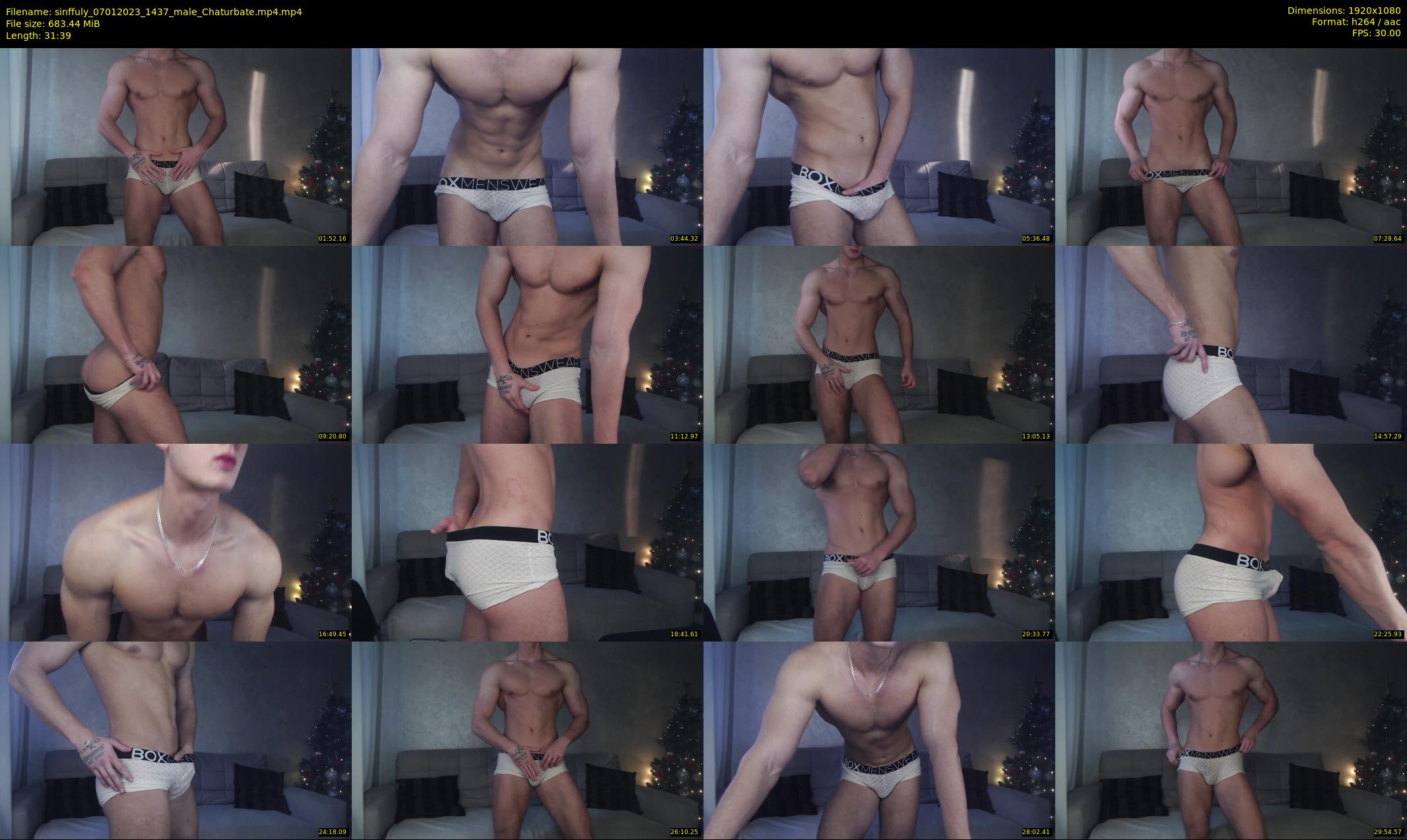 sinffuly — 32 minute Chaturbate male cam show recording, 1080p, Jan 7, 2023