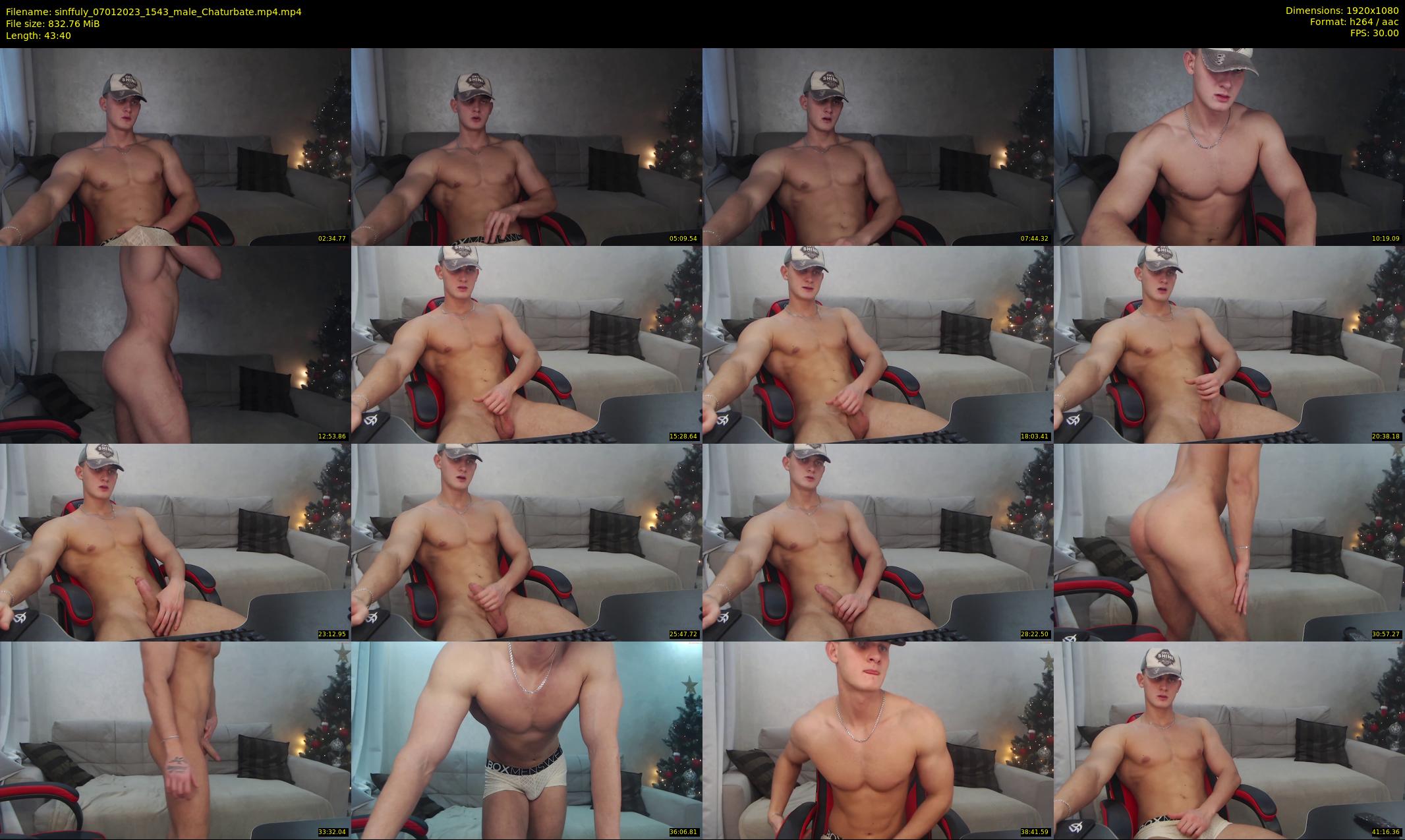 sinffuly — 44 minute Chaturbate male cam show recording, 1080p, Jan 7, 2023