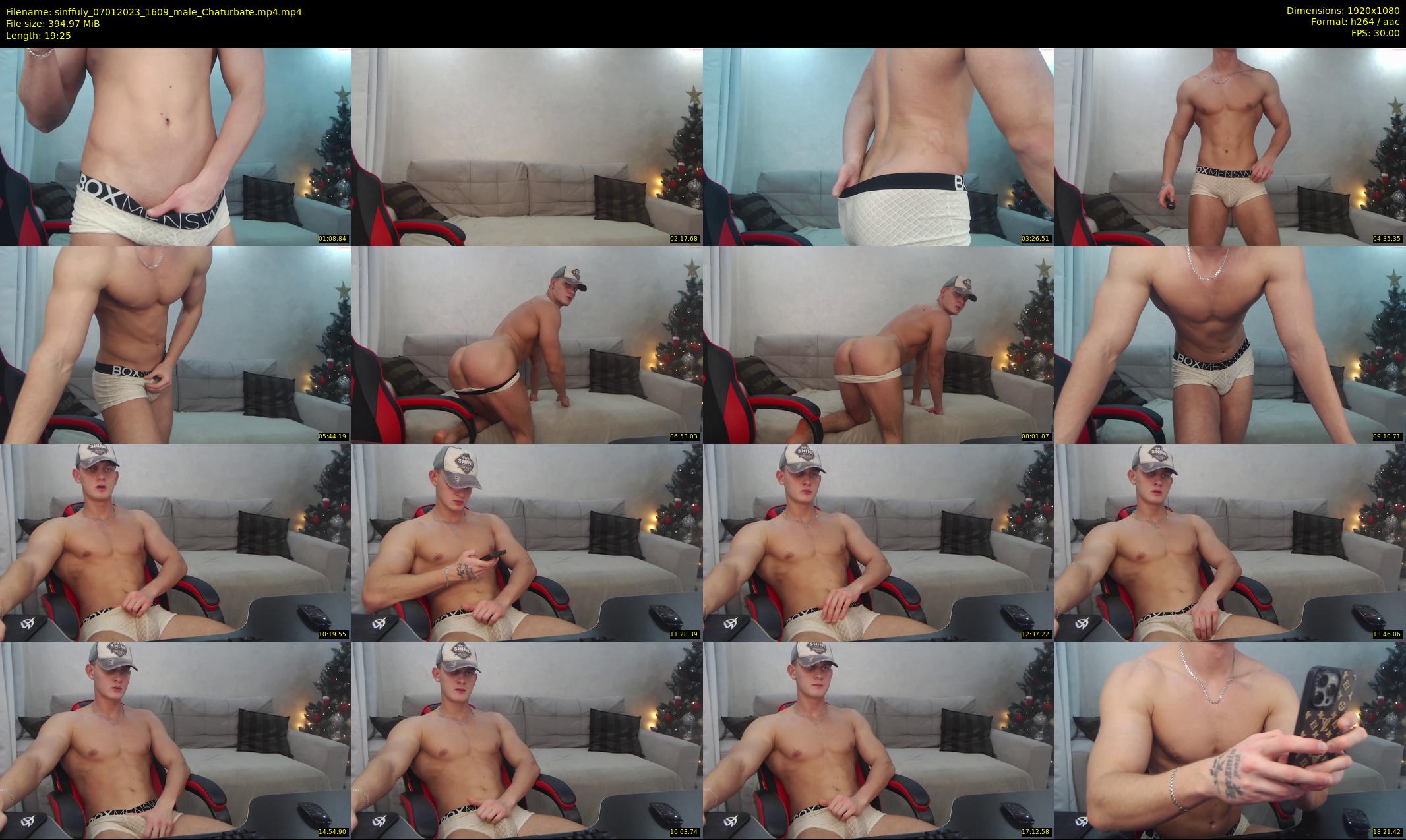 sinffuly — 20 minute Chaturbate male cam show recording, 1080p, Jan 7, 2023