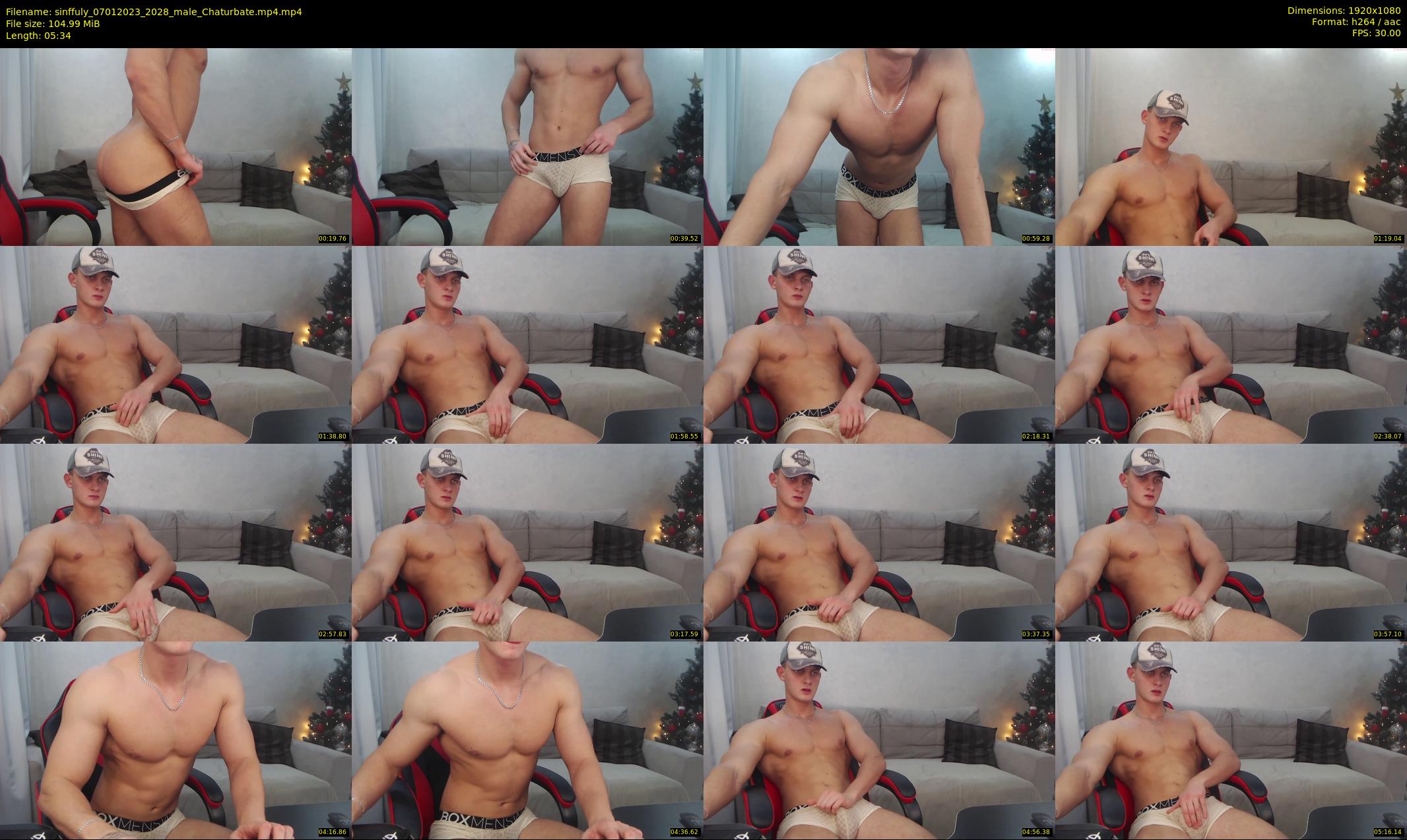 sinffuly — 6 minute Chaturbate male cam show recording, 1080p, Jan 7, 2023