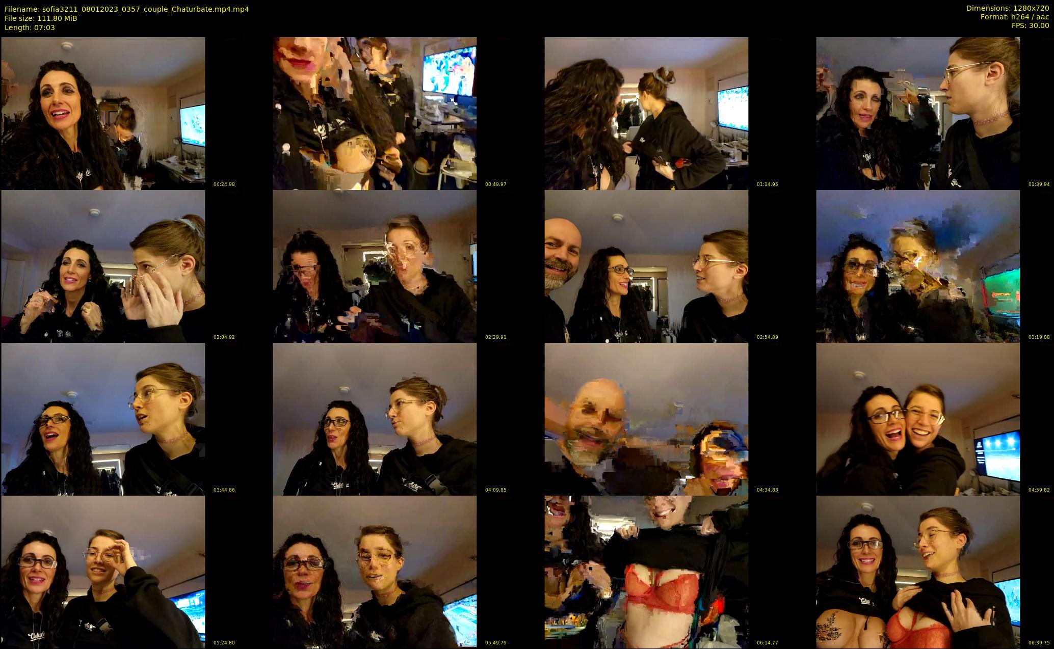 sofia3211 — 8 minute Chaturbate couple cam show recording, 720p, Jan 8, 2023