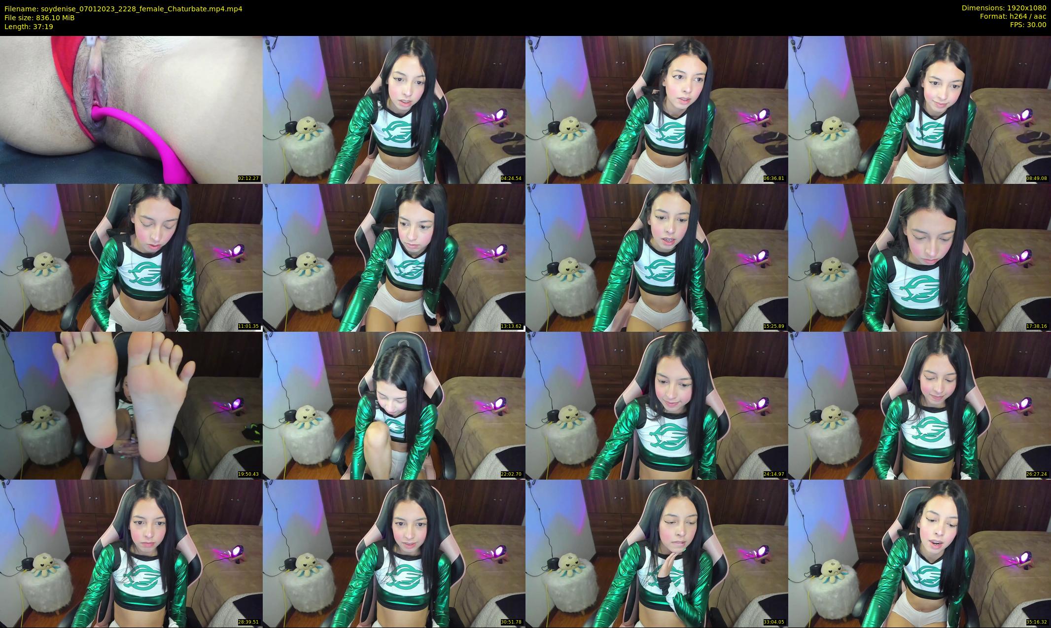 soydenise — 38 minute Chaturbate female cam show recording, 1080p, Jan 7, 2023