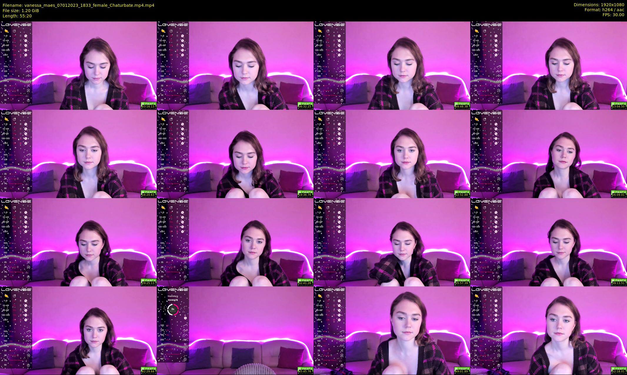vanessa_maes — 56 minute Chaturbate female cam show recording, 1080p, Jan 7, 2023