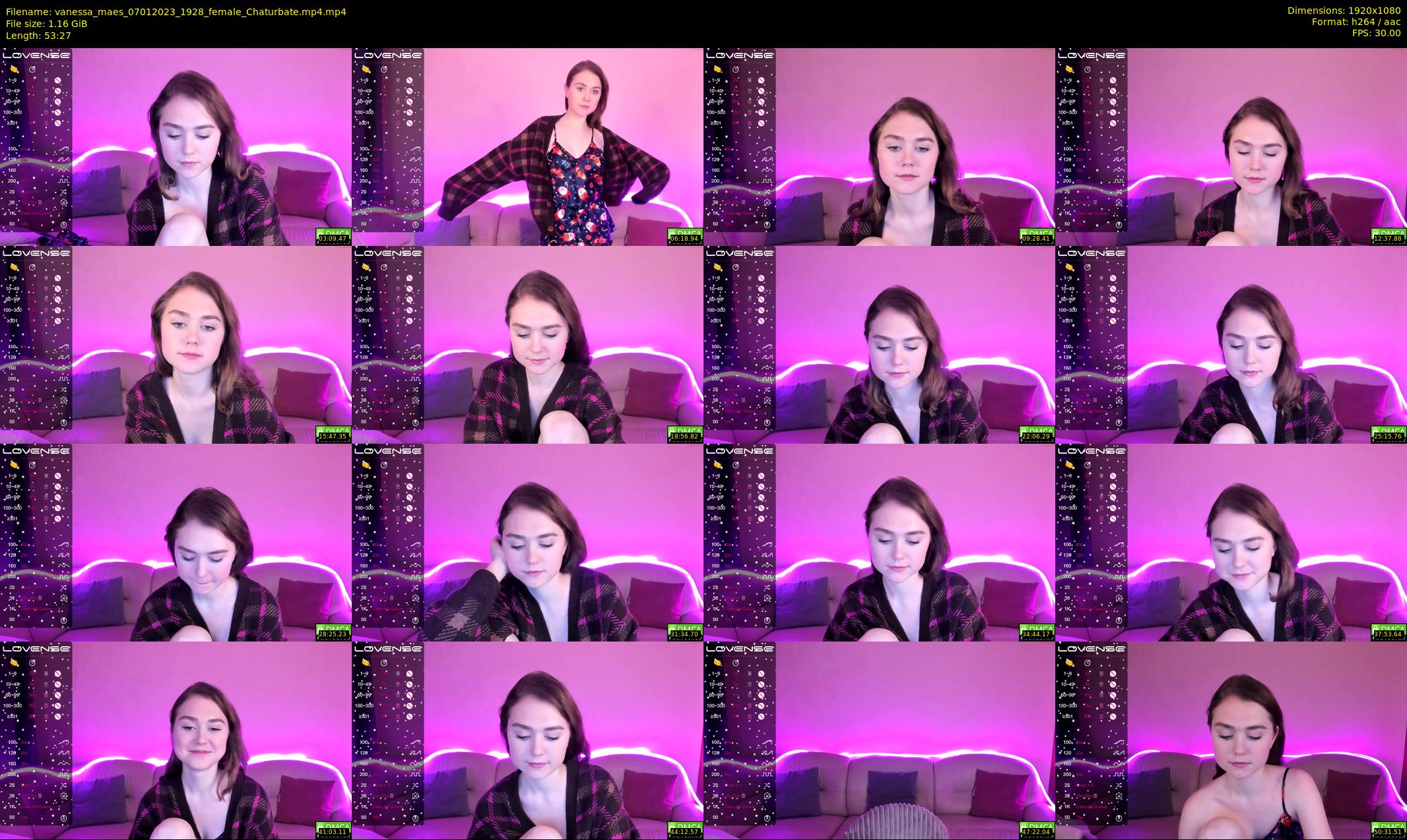 vanessa_maes — 54 minute Chaturbate female cam show recording, 1080p, Jan 7, 2023