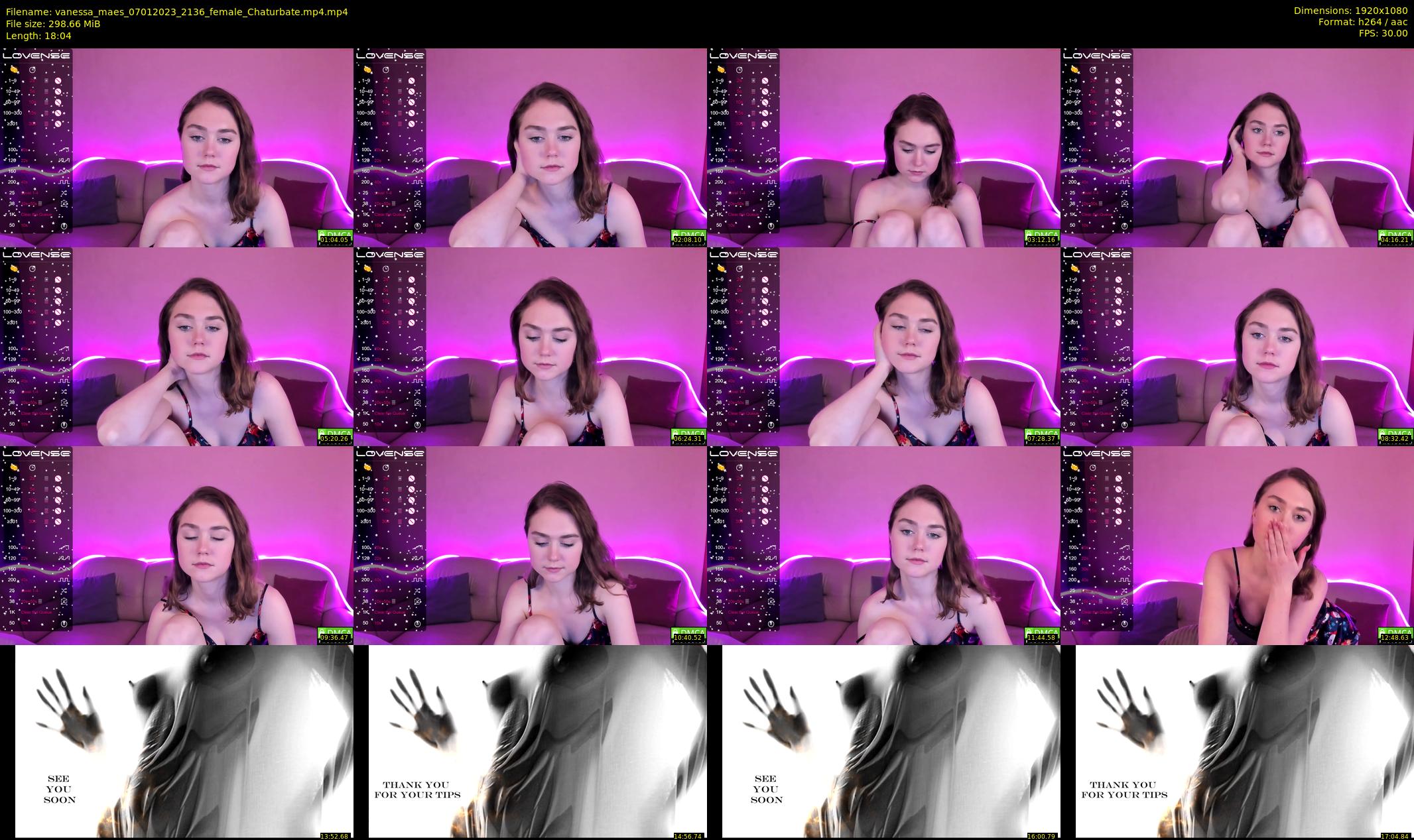 vanessa_maes — 19 minute Chaturbate female cam show recording, 1080p, Jan 7, 2023
