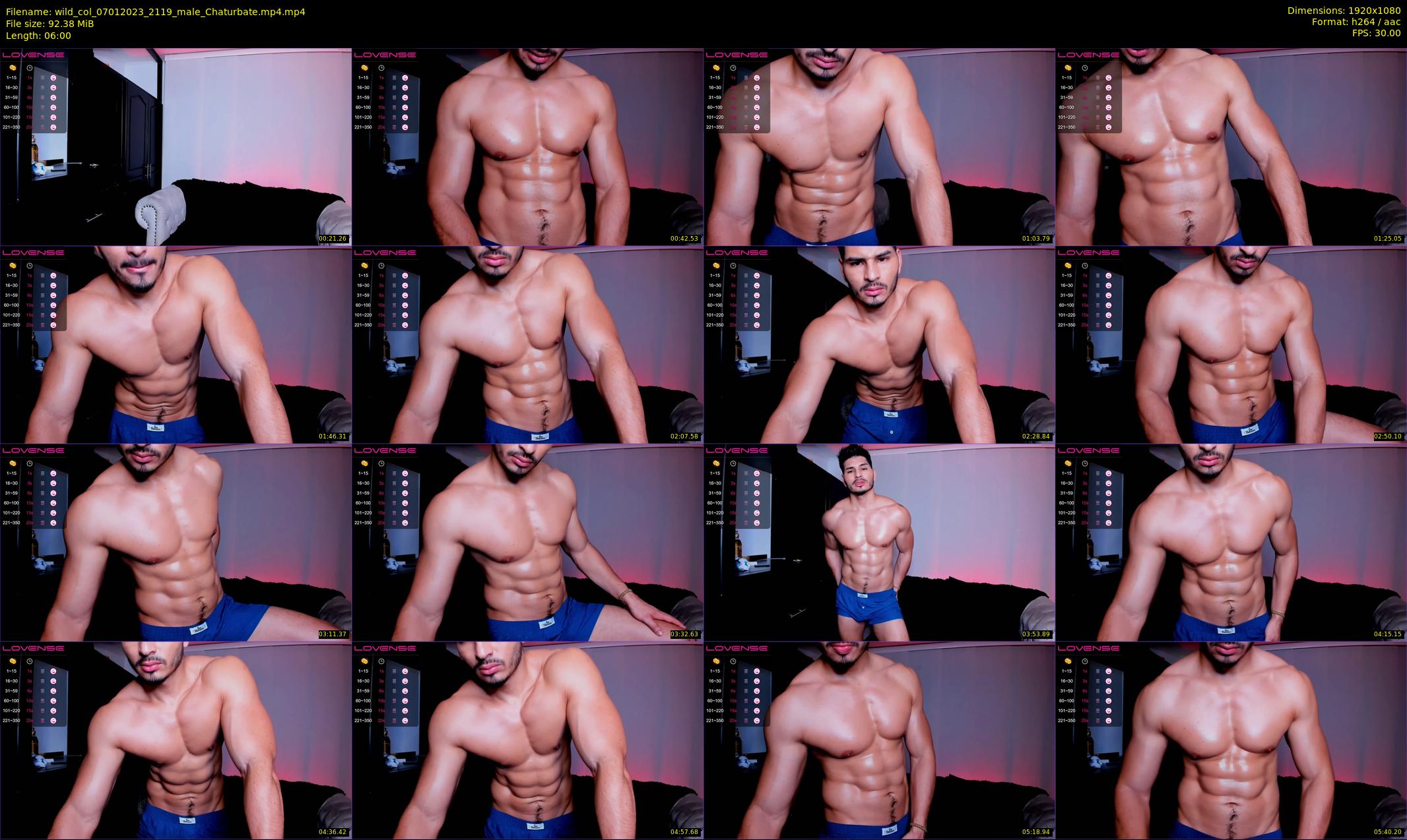 wild_col — 6 minute Chaturbate male cam show recording, 1080p, Jan 7, 2023