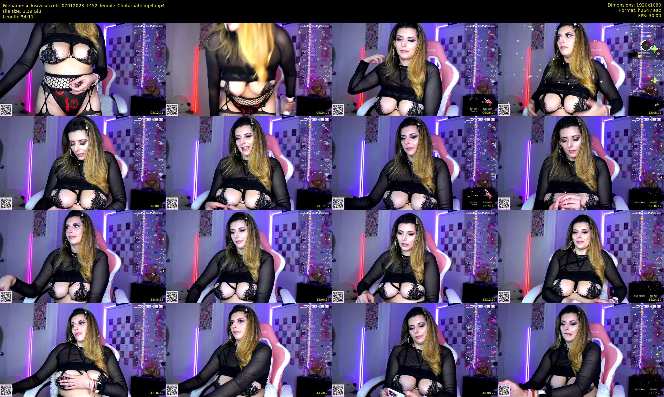 xclusivesecrets — 55 minute Chaturbate female cam show recording, 1080p, Jan 7, 2023
