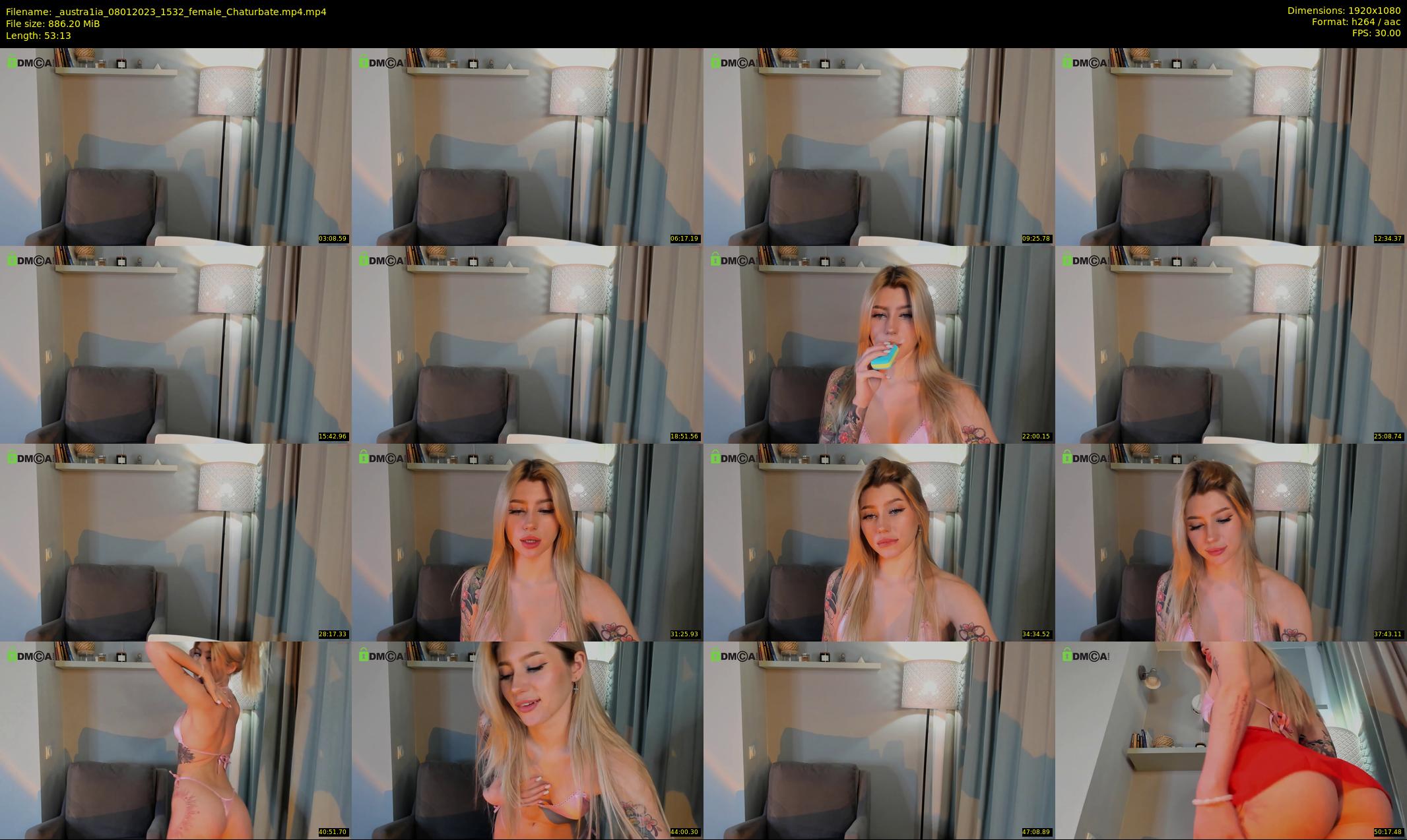 _austra1ia — 54 minute Chaturbate female cam show recording, 1080p, Jan 8, 2023