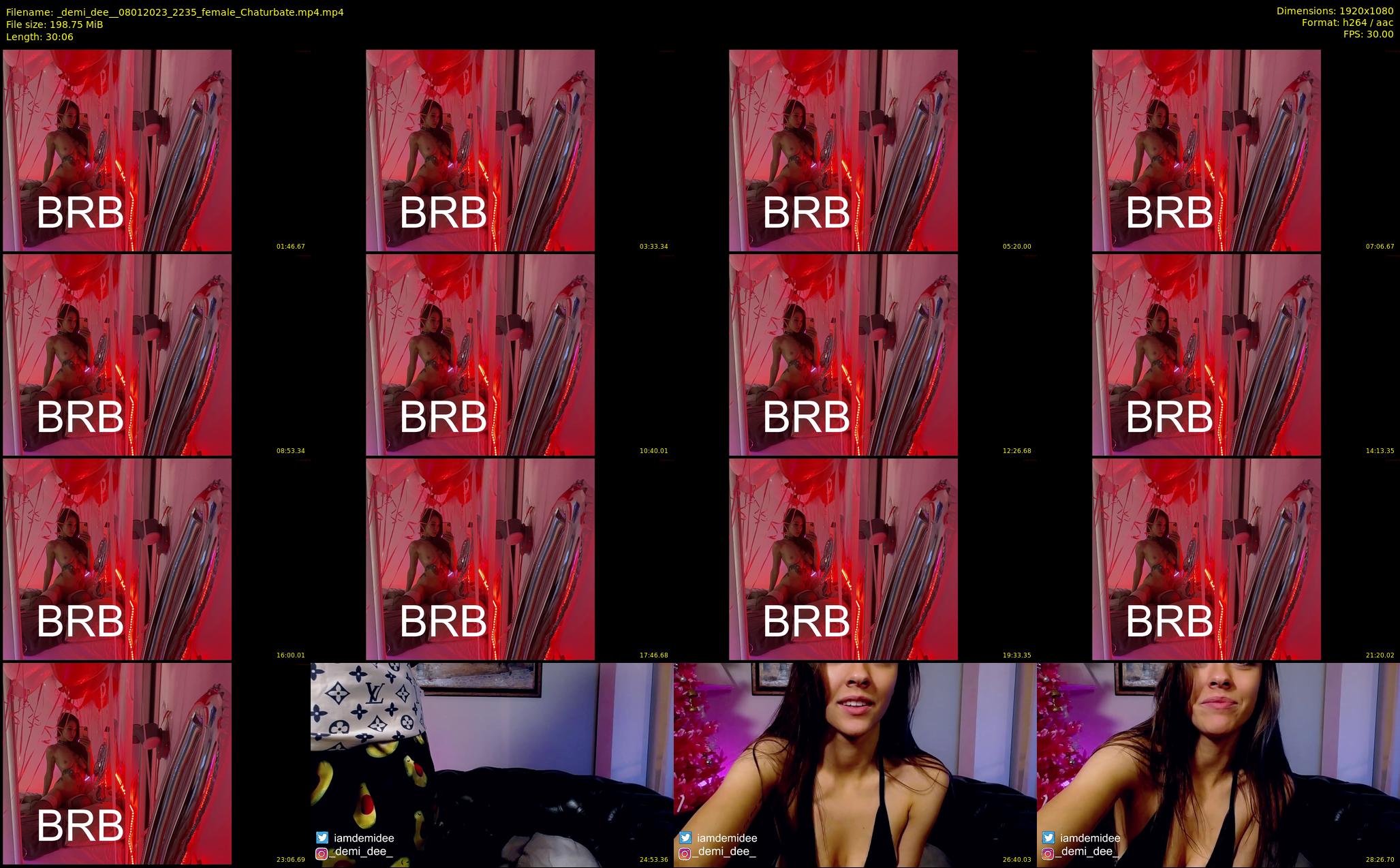 _demi_dee_ — 31 minute Chaturbate female cam show recording, 1080p, Jan 8, 2023