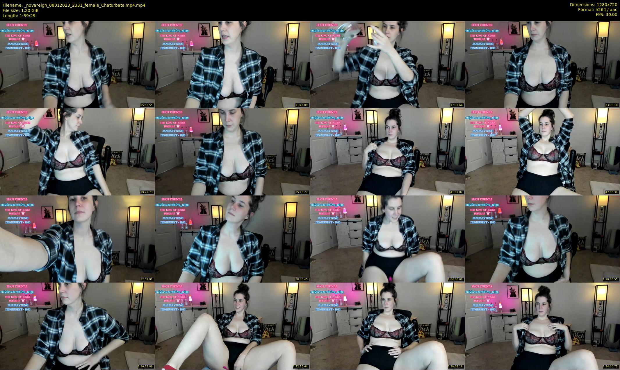 _novareign — 100 minute Chaturbate female cam show recording, 720p, Jan 8, 2023
