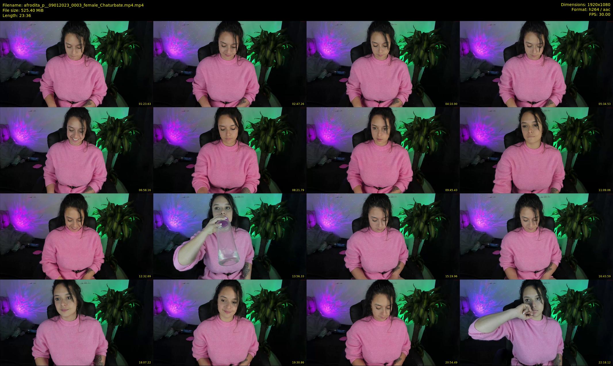 afrodita_p_ — 24 minute Chaturbate female cam show recording, 1080p, Jan 9, 2023