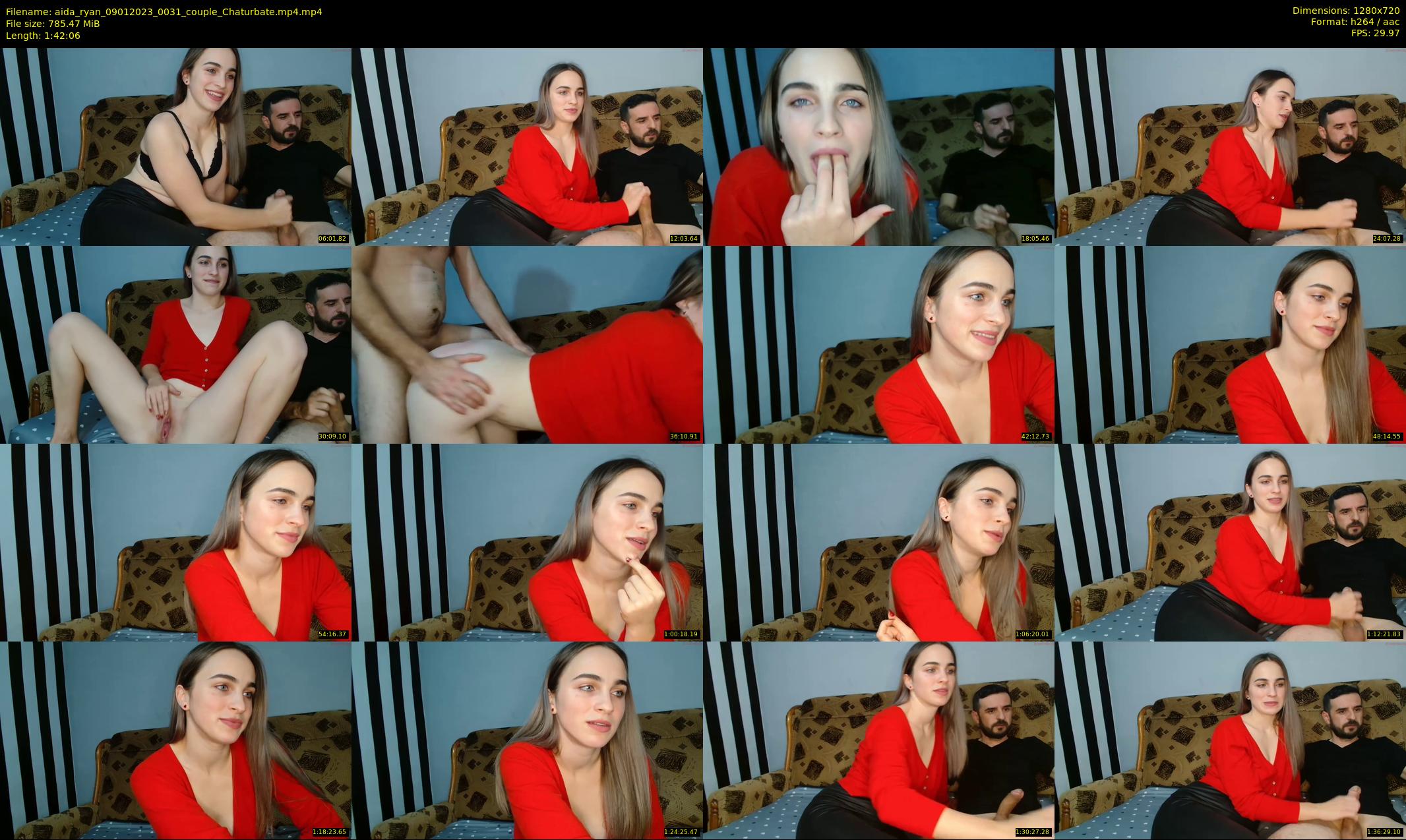 aida_ryan — 103 minute Chaturbate couple cam show recording, 720p, Jan 9, 2023