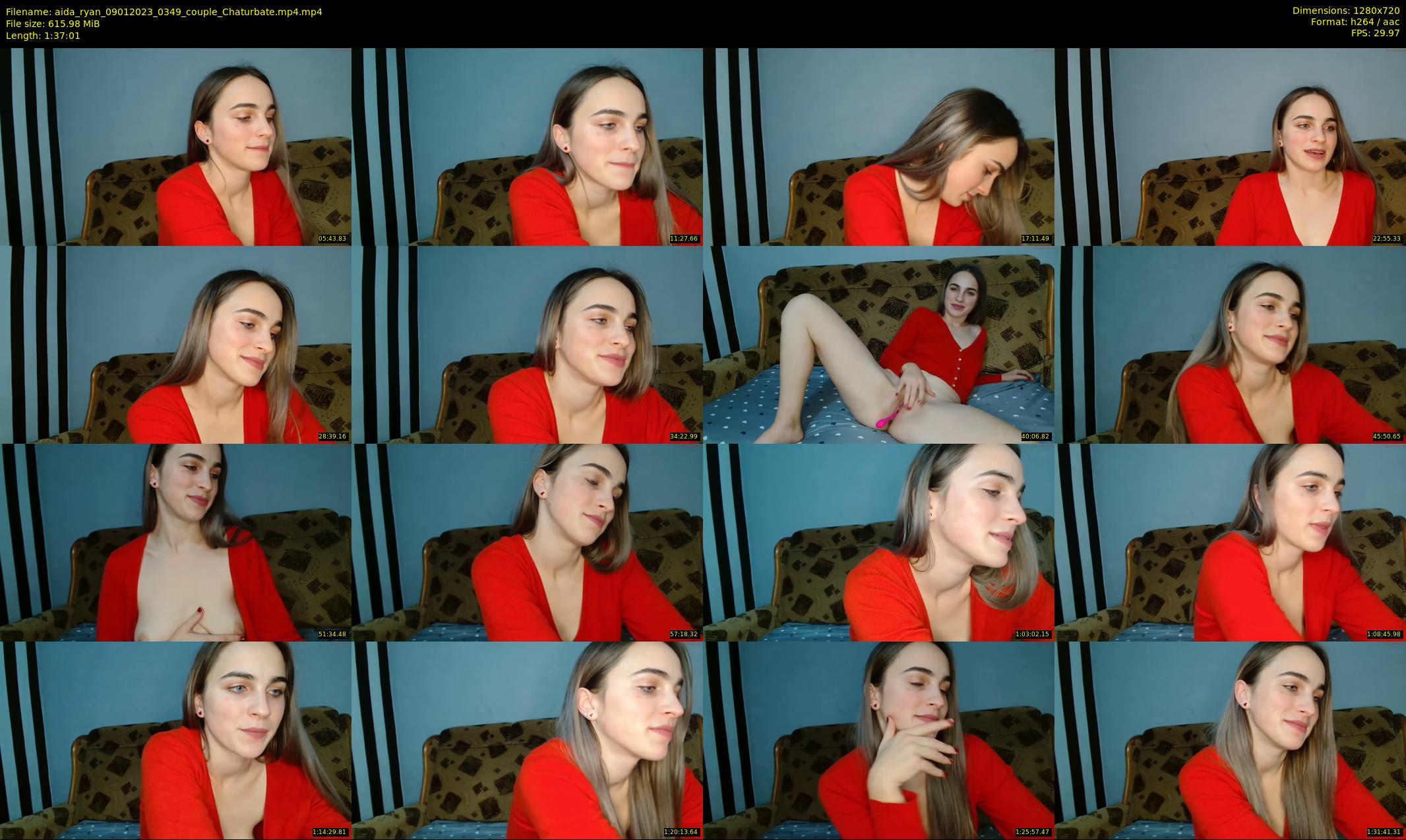 aida_ryan — 98 minute Chaturbate couple cam show recording, 720p, Jan 9, 2023