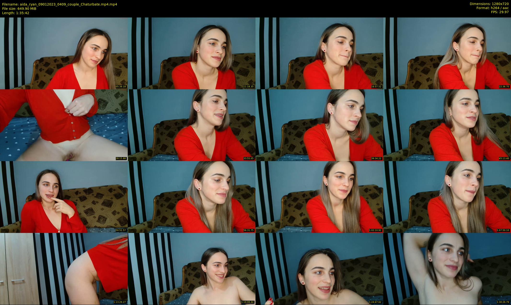 aida_ryan — 96 minute Chaturbate couple cam show recording, 720p, Jan 9, 2023