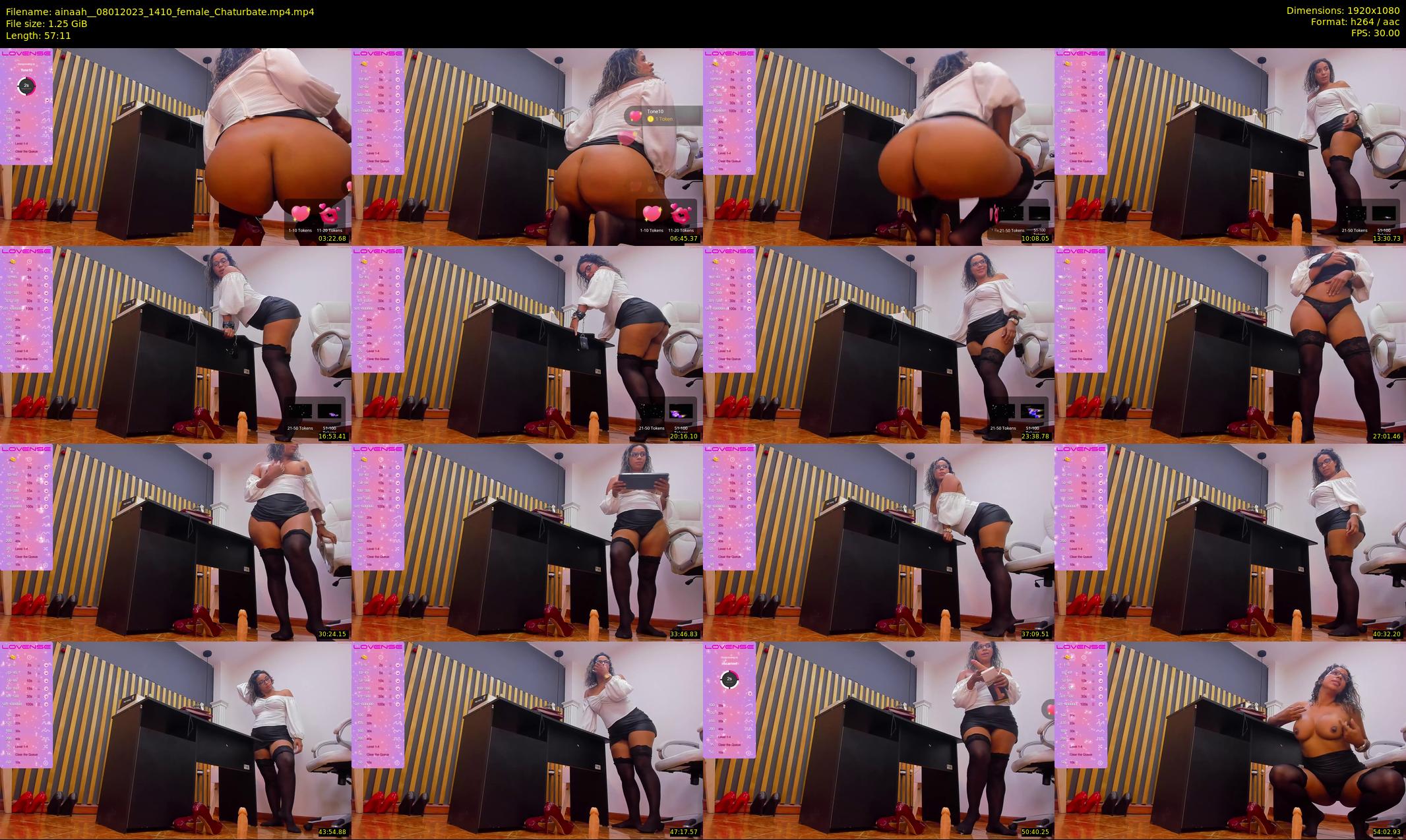 ainaah_ — 58 minute Chaturbate female cam show recording, 1080p, Jan 8, 2023