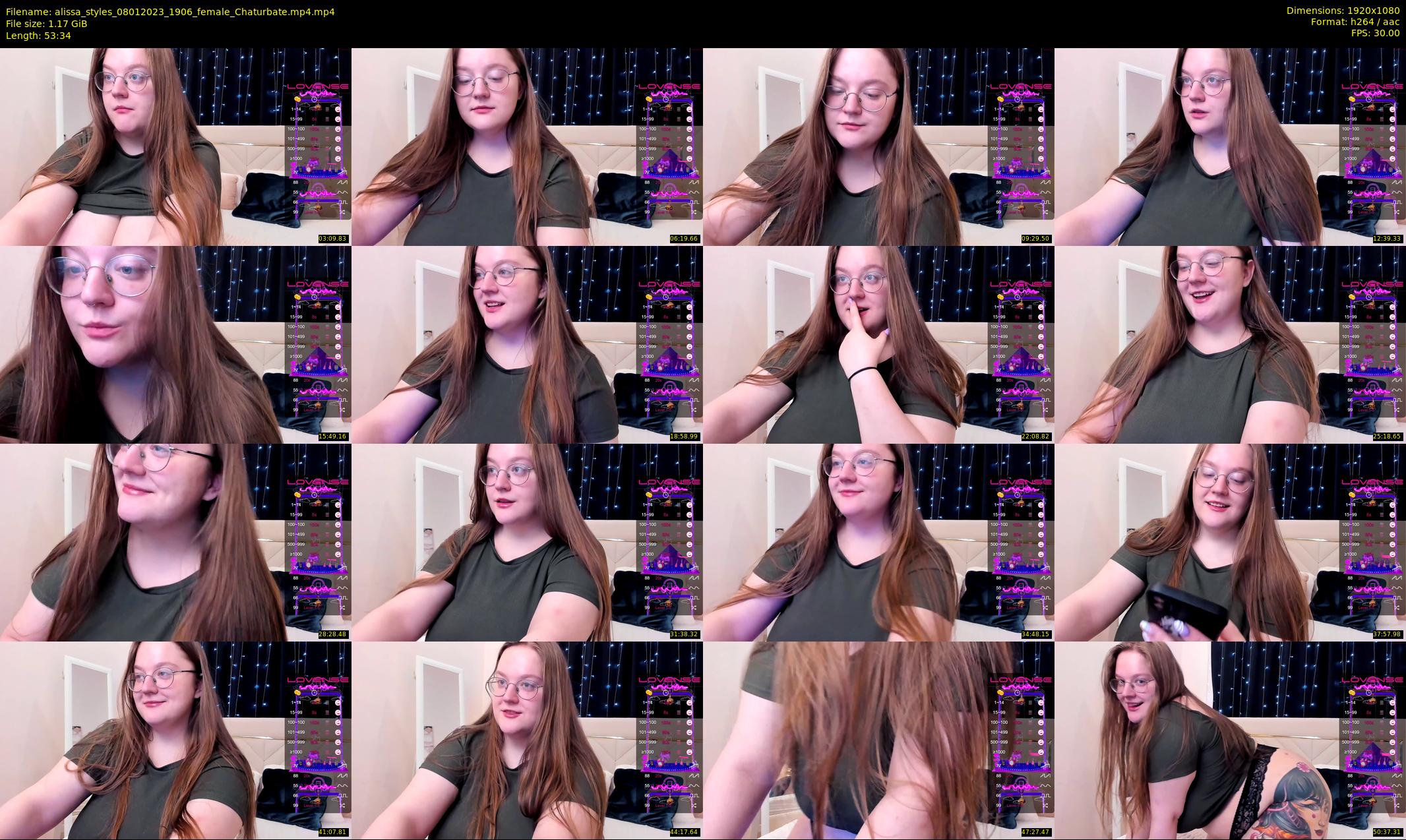 alissa_styles — 54 minute Chaturbate female cam show recording, 1080p, Jan 8, 2023