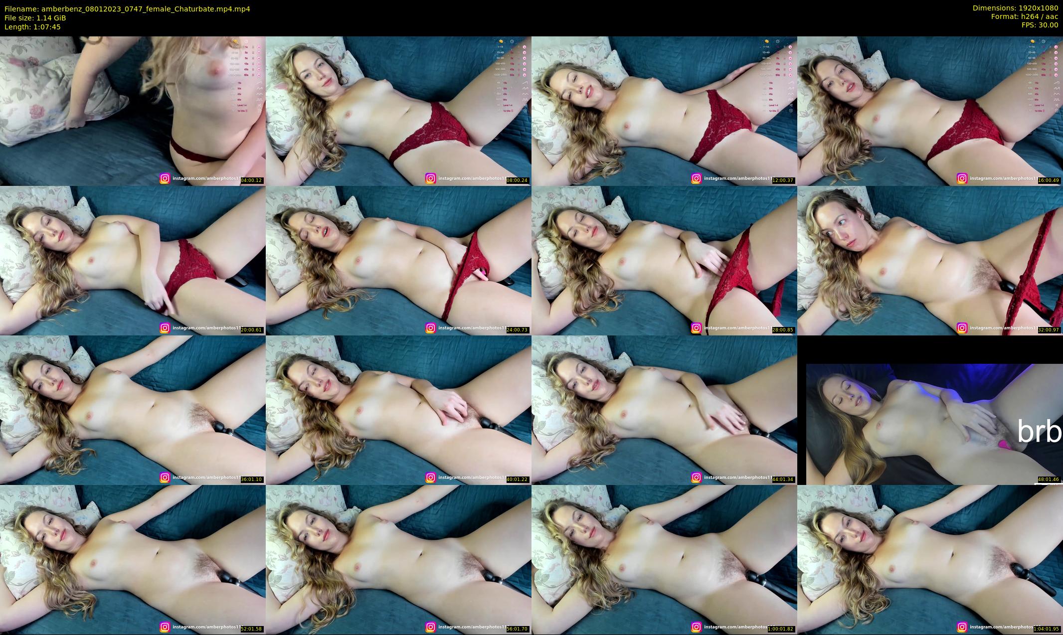 amberbenz — 68 minute Chaturbate couple cam show recording, 1080p, Jan 8, 2023
