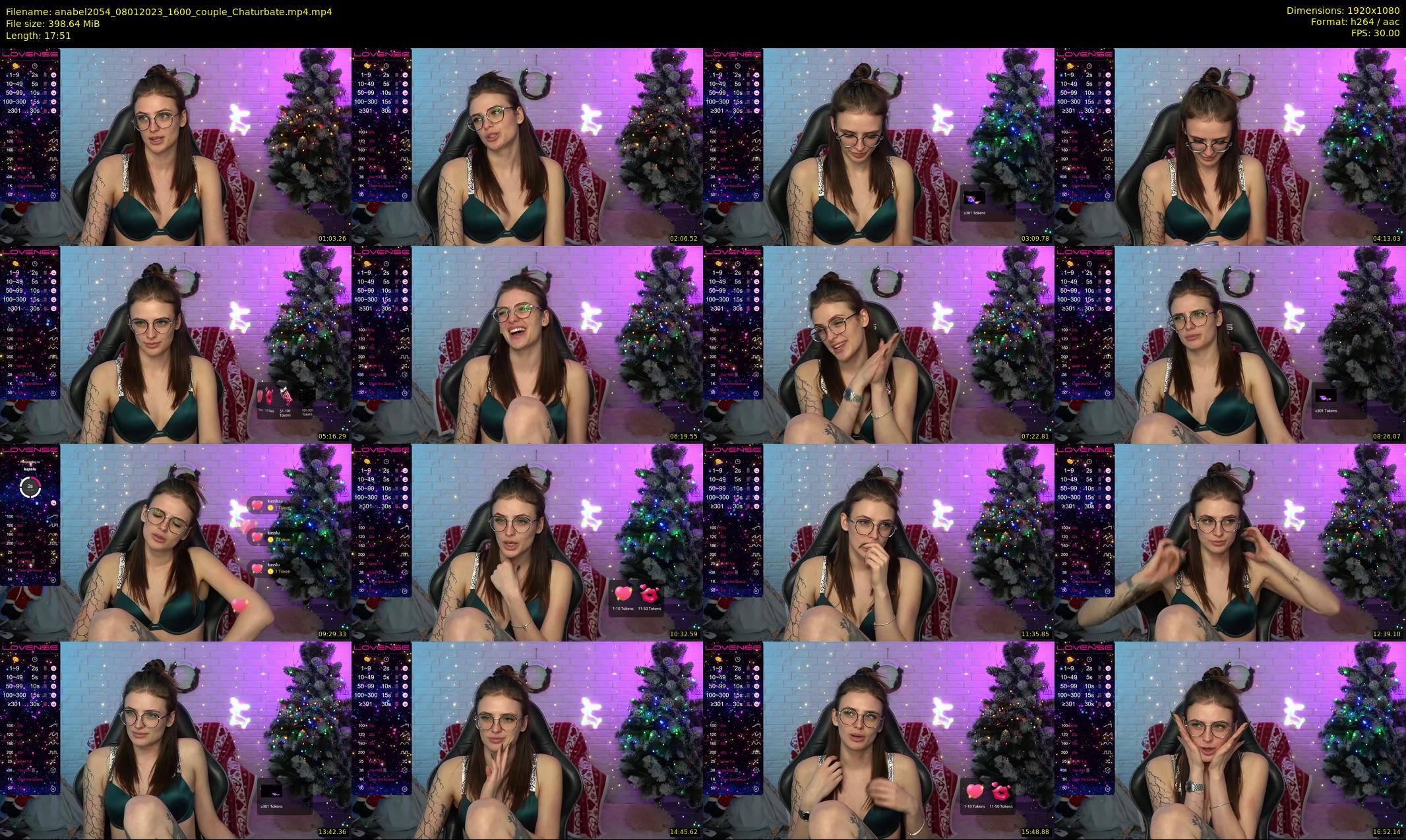 anabel2054 — 18 minute Chaturbate female cam show recording, 1080p, Jan 8, 2023