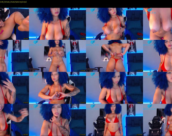 angelik_blue — 91 minute Chaturbate female cam show recording, 720p, Jan 8, 2023