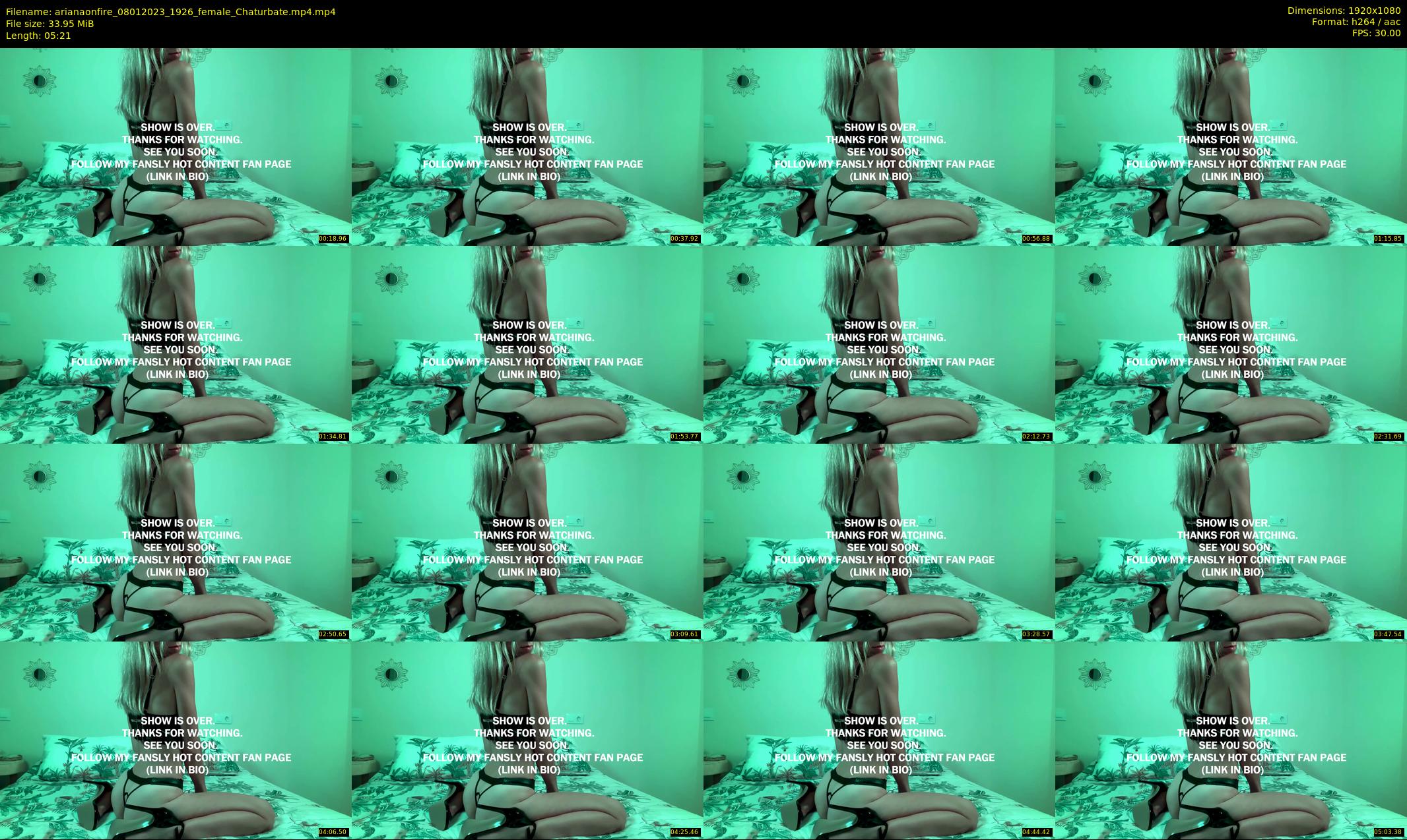 arianaonfire — 6 minute Chaturbate couple cam show recording, 1080p, Jan 8, 2023