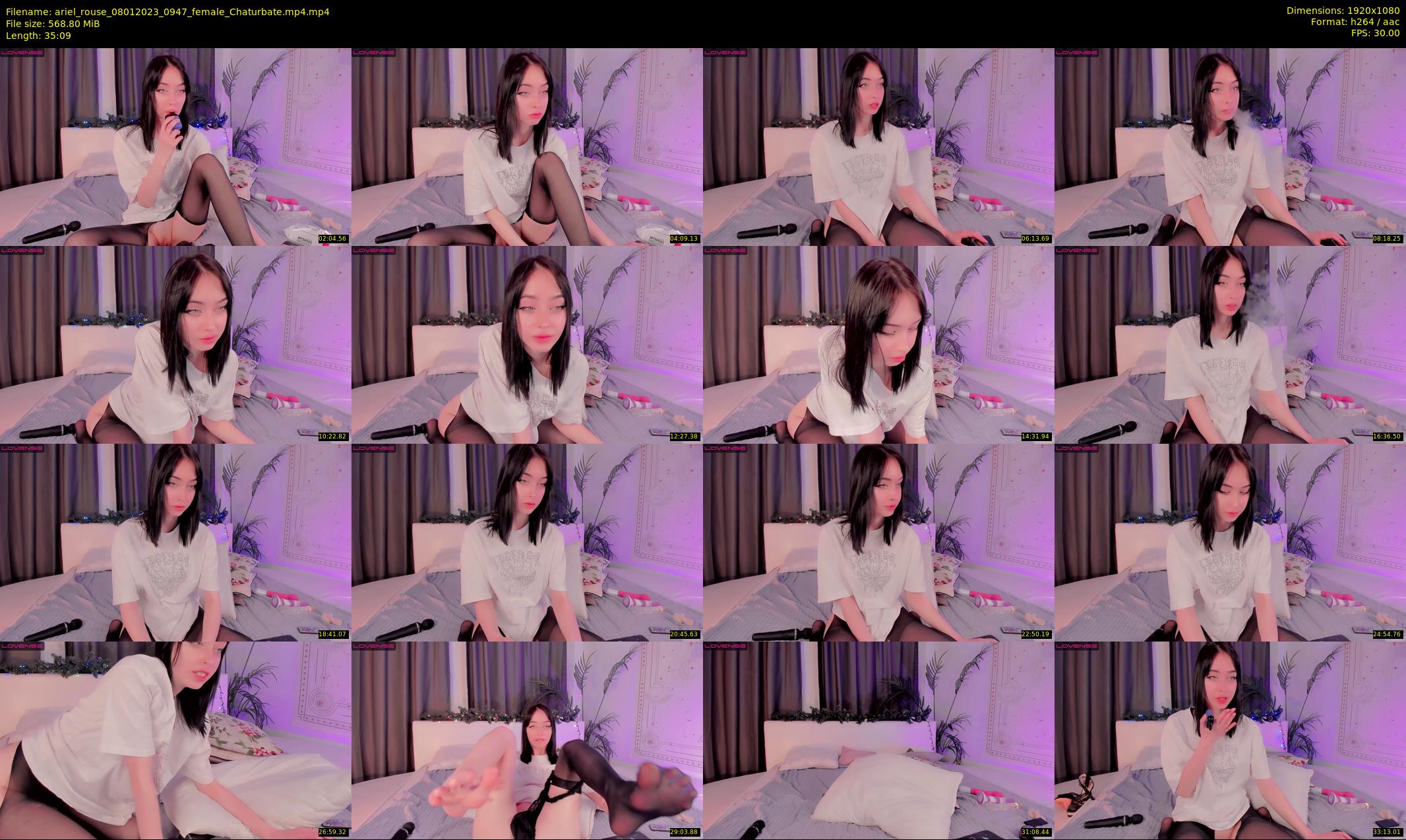 ariel_rouse — 36 minute Chaturbate female cam show recording, 1080p, Jan 8, 2023