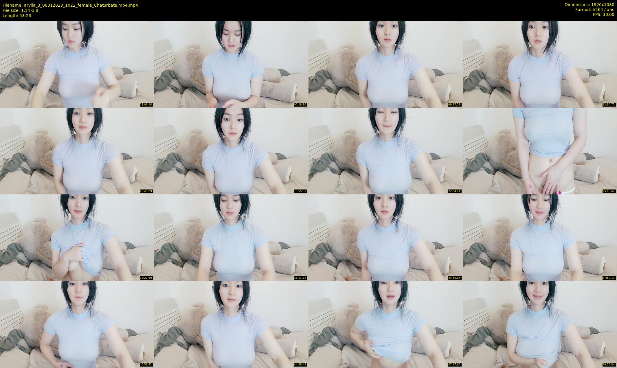 arylia_3 — 54 minute Chaturbate female cam show recording, 1080p, Jan 8, 2023