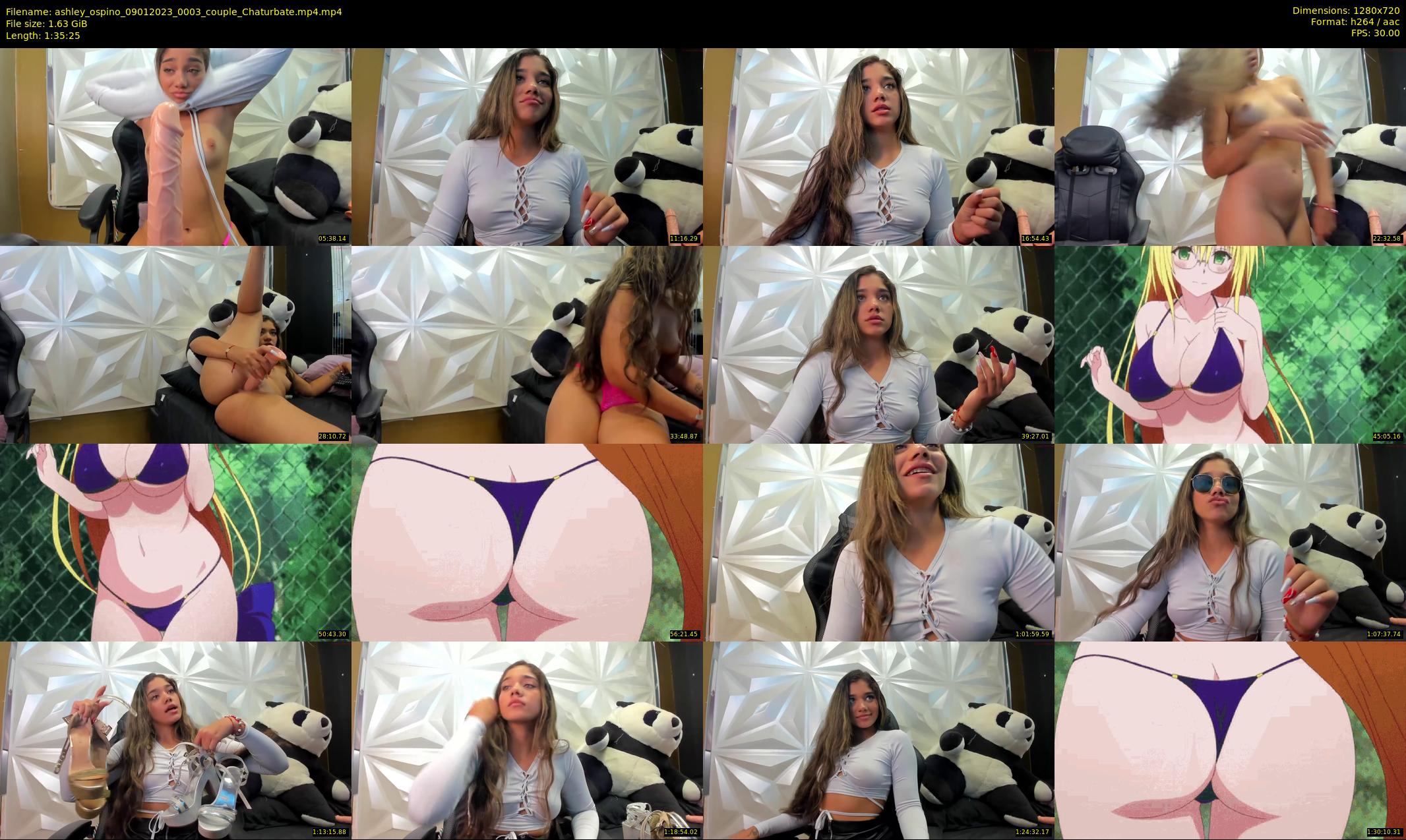 ashley_ospino — 96 minute Chaturbate couple cam show recording, 720p, Jan 9, 2023