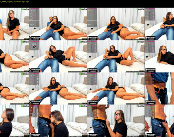 ashleyandzamir — 54 minute Chaturbate couple cam show recording, 1080p, Jan 8, 2023