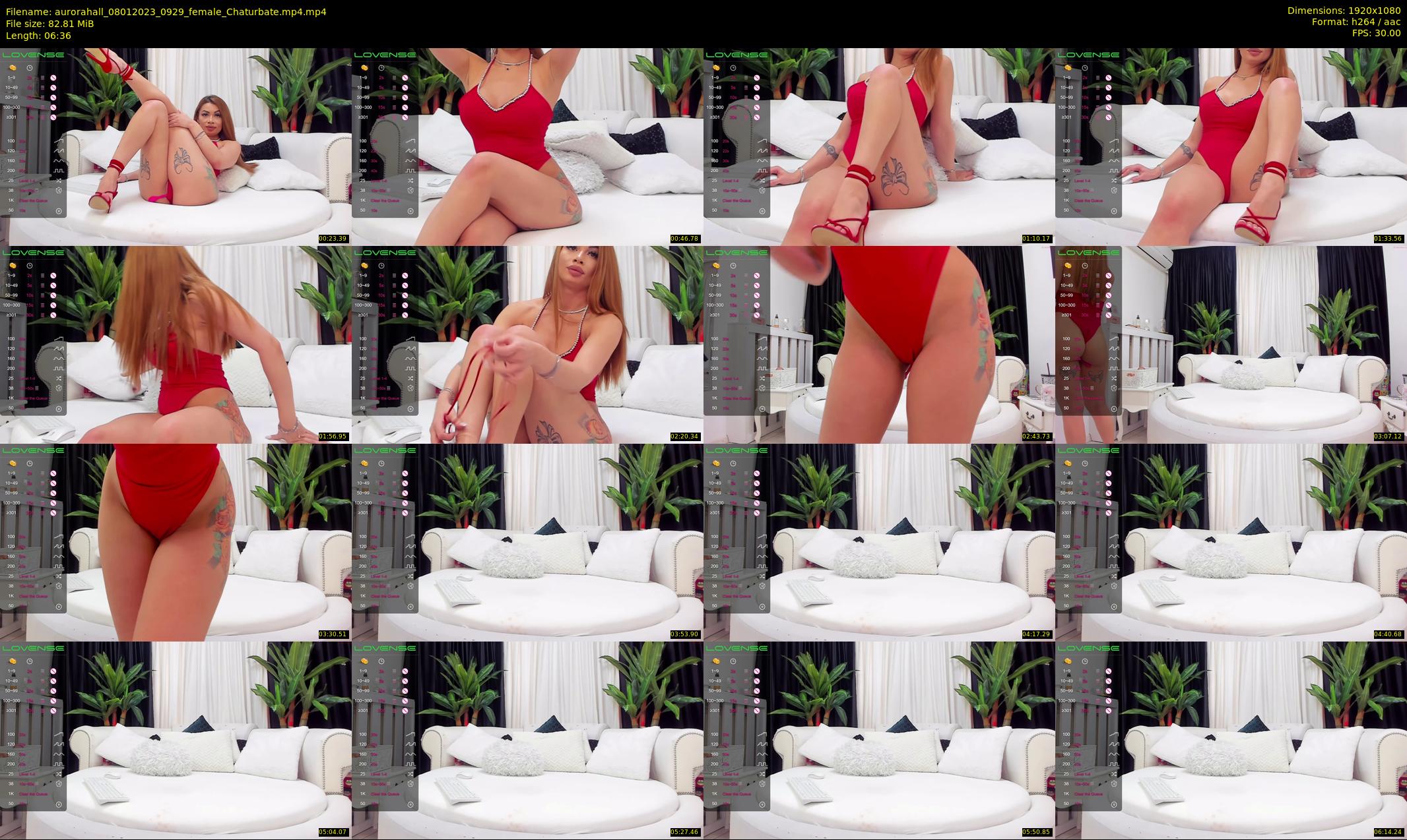 aurorahall — 7 minute Chaturbate female cam show recording, 1080p, Jan 8, 2023