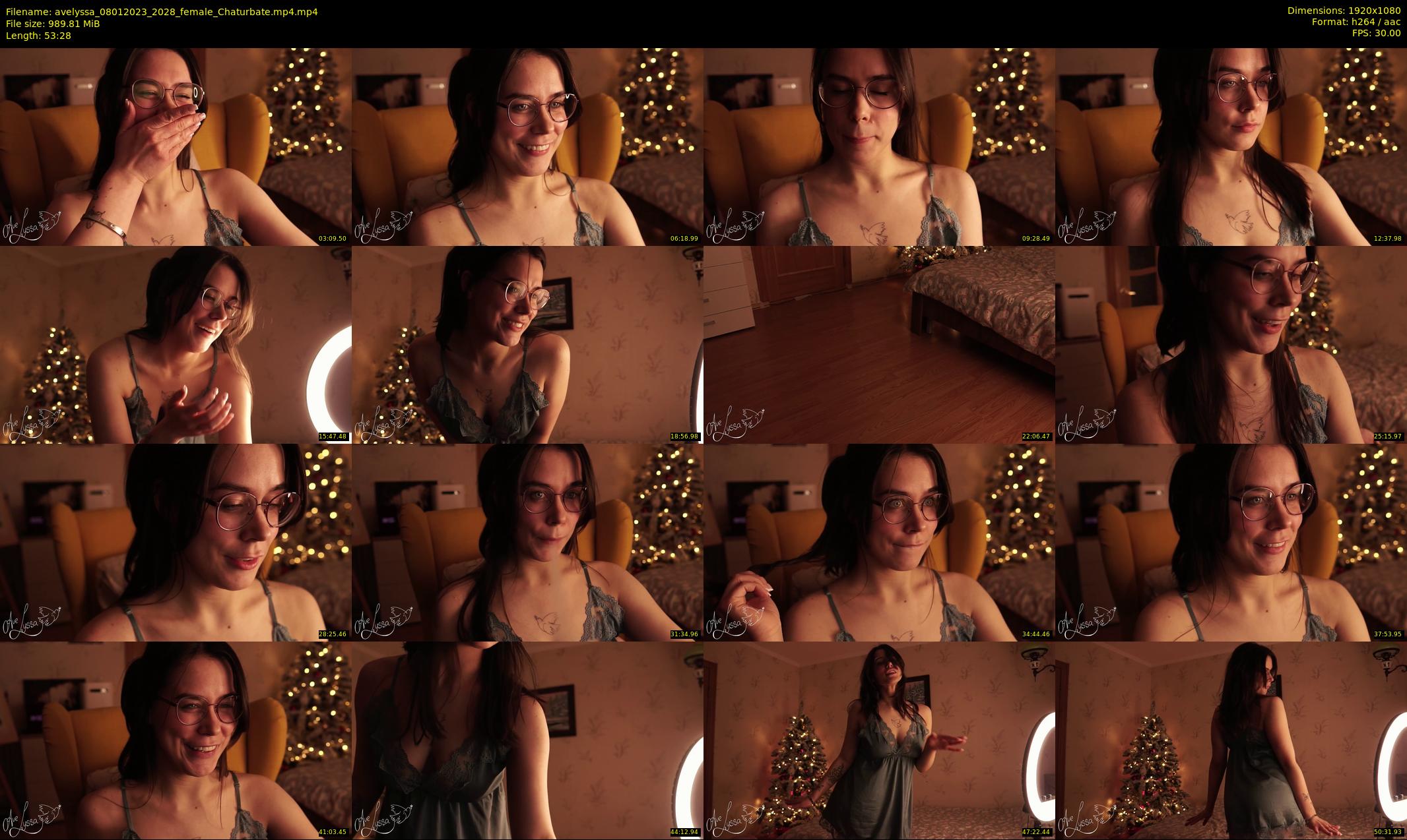 avelyssa — 54 minute Chaturbate female cam show recording, 1080p, Jan 8, 2023