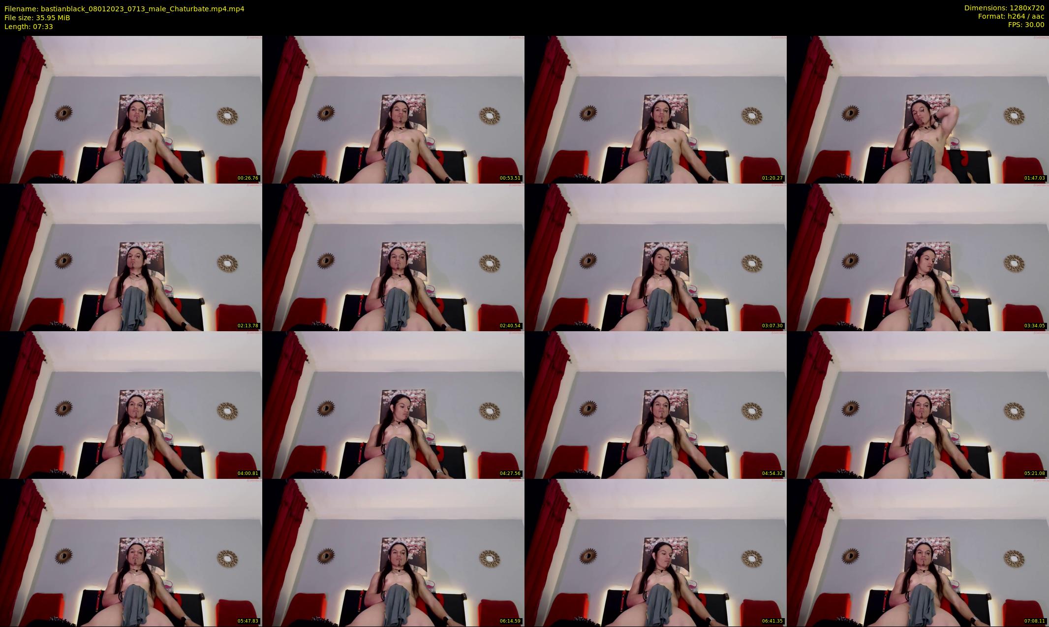 bastianblack — 8 minute Chaturbate male cam show recording, 720p, Jan 8, 2023