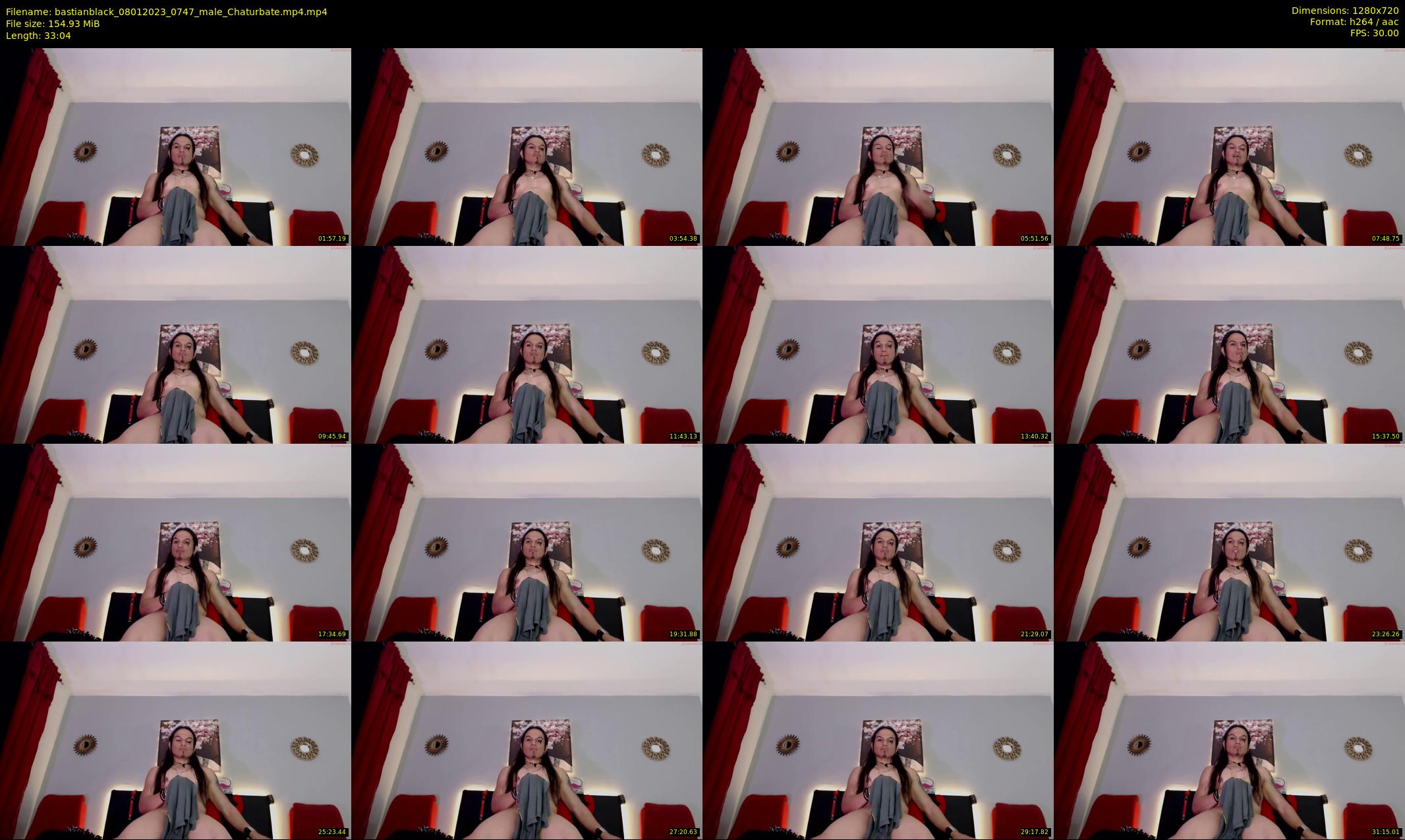 bastianblack — 34 minute Chaturbate male cam show recording, 720p, Jan 8, 2023