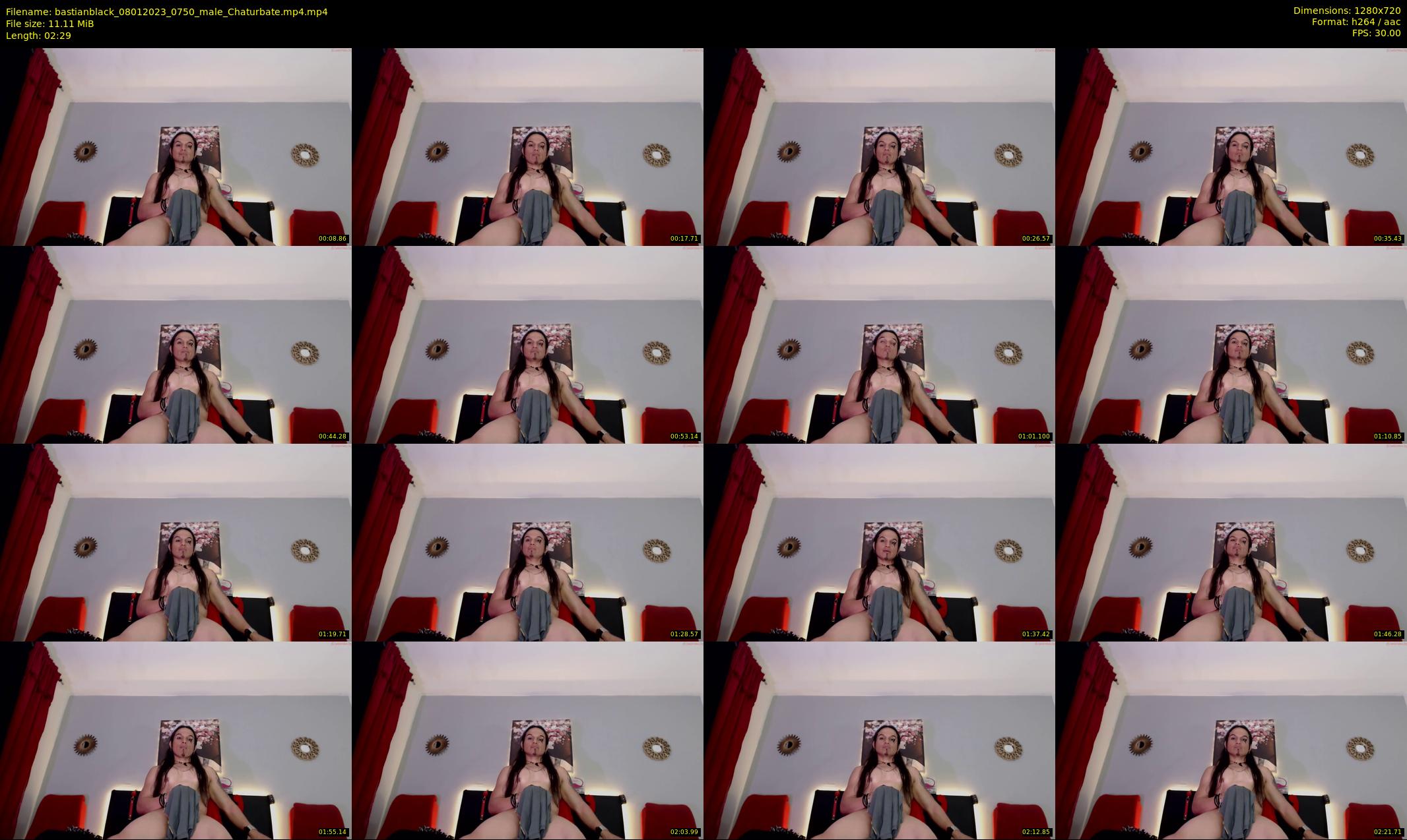 bastianblack — 3 minute Chaturbate male cam show recording, 720p, Jan 8, 2023