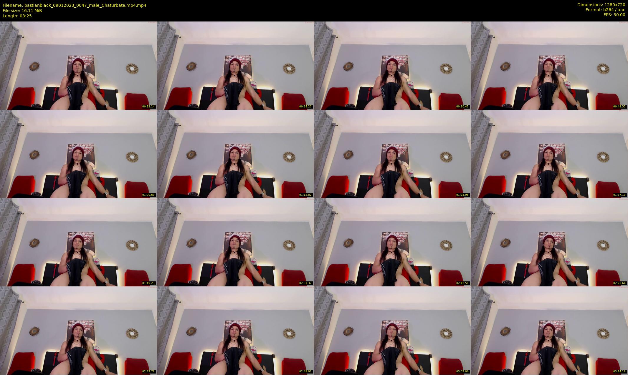 bastianblack — 4 minute Chaturbate male cam show recording, 720p, Jan 9, 2023
