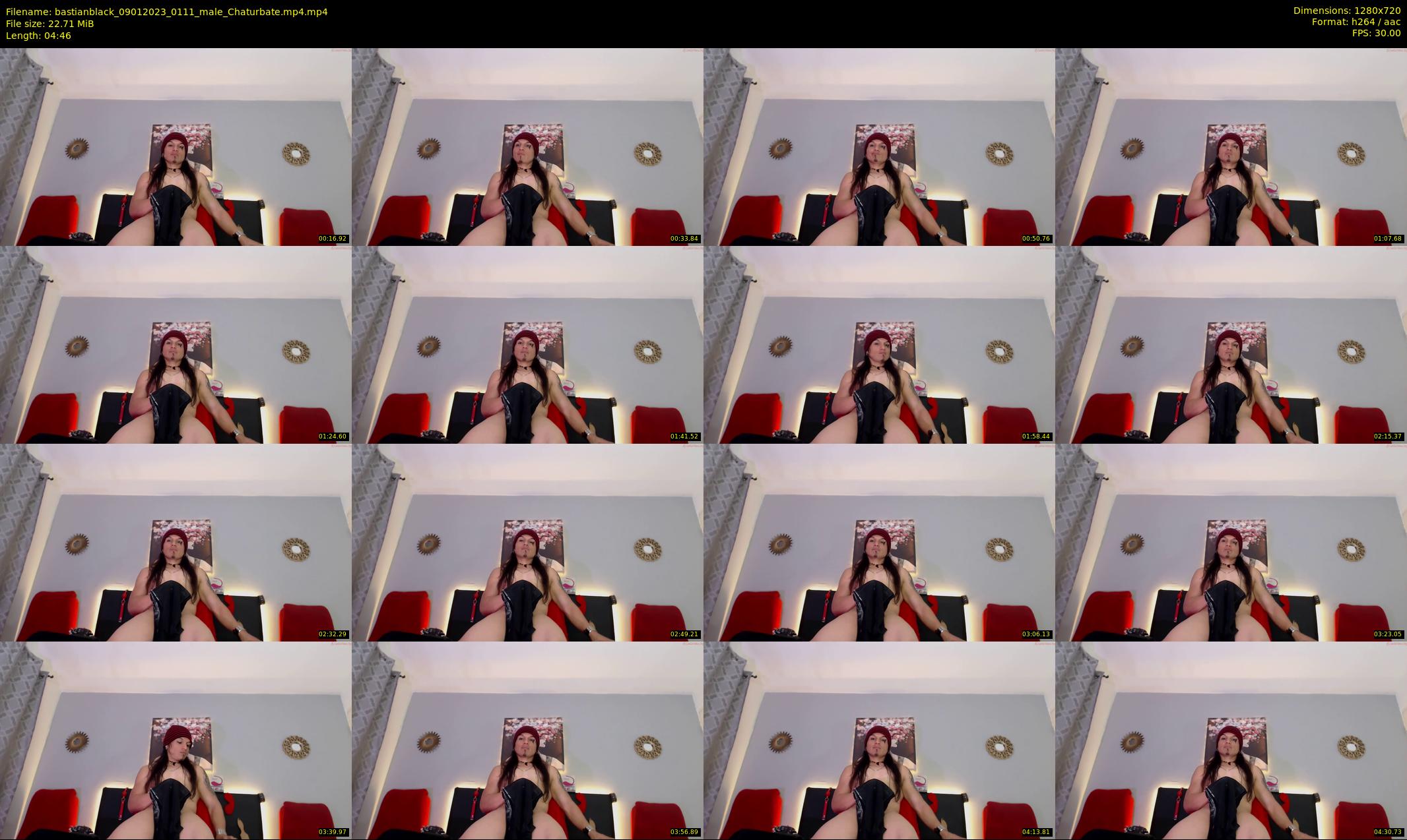 bastianblack — 5 minute Chaturbate male cam show recording, 720p, Jan 9, 2023